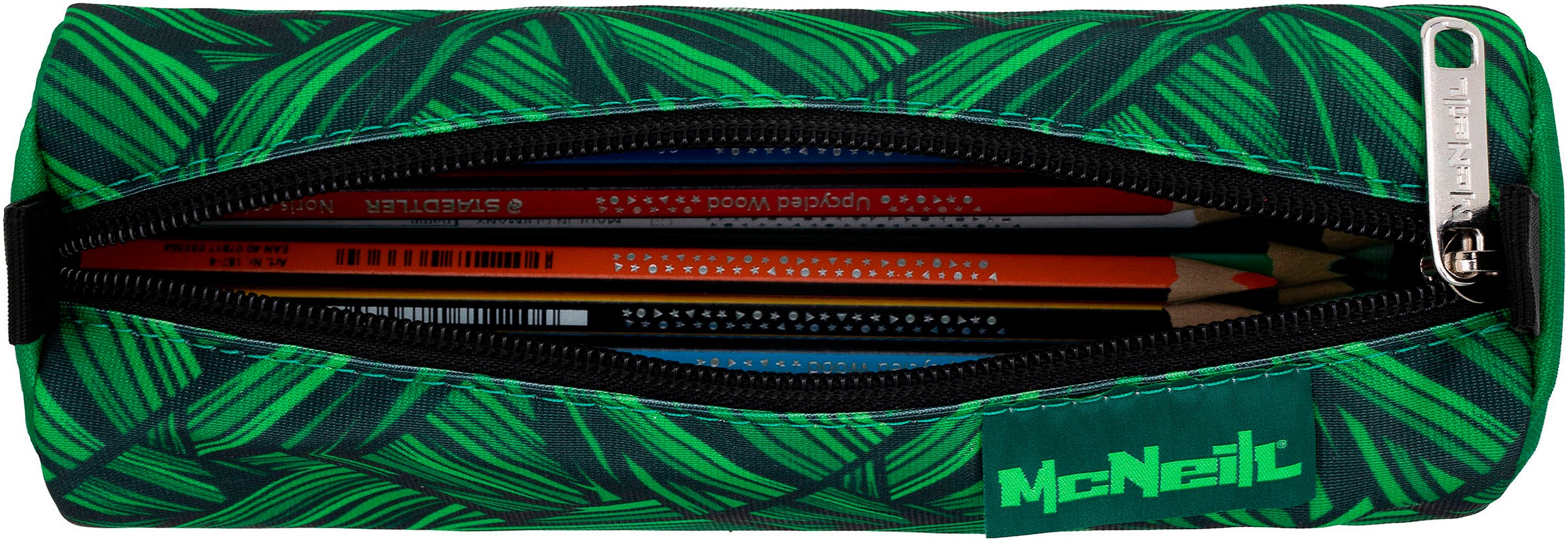 McNeill Schulranzen »Ergo Compacto, Wow«, reflektierende Streifen auf den Schultergurten-retroreflektierende Flächen, inkl. Federmäppchen, Turnbeutel, Schlamperrolle & Motivmagnet