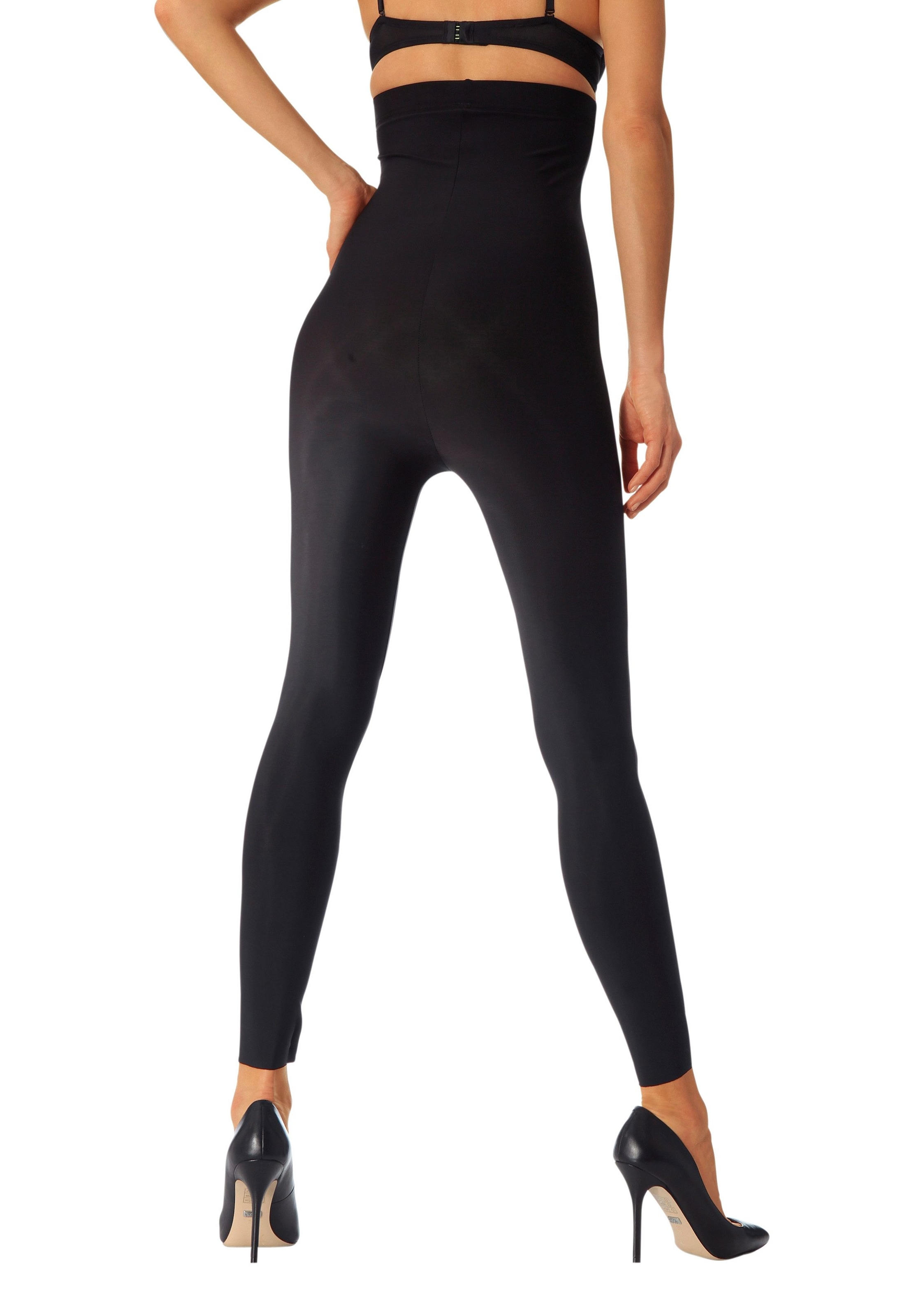 LASCANA Highwaist Leggings, mit leichtem Shaping Effekt, Loungewear