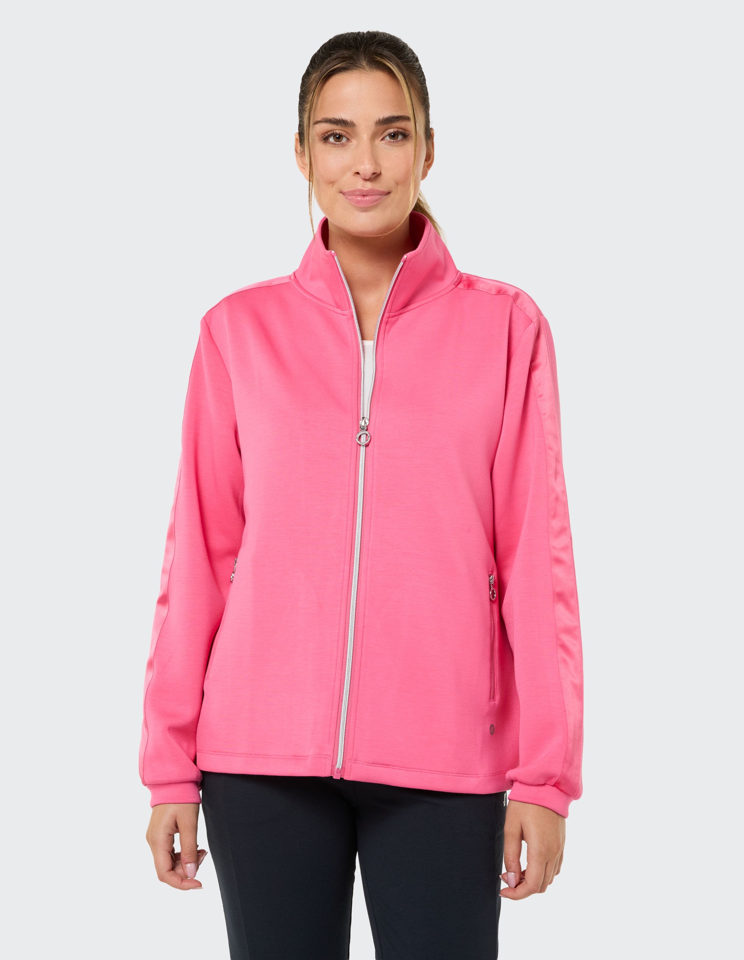 Joy Sportswear Sweatjacke "D SWEATJACKE LIZZY" sportliche Freizeitgestaltung, mit Futter aus Polyester und Elasthan