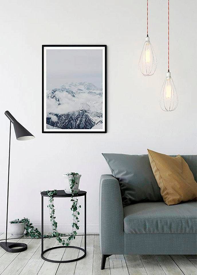 Komar Bild »Mountain Clouds« Natur 1 Stk. tlg. Wandbild zur Dekoration - ohne Rahmen