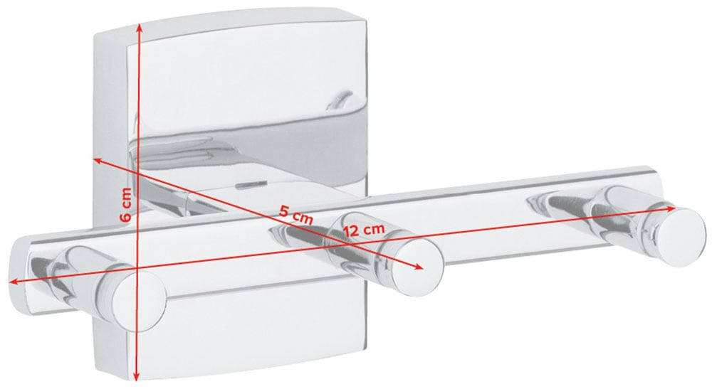 tesa Klebehaken »Handtuchhaken 1x tesa klaam Hakenleiste«
