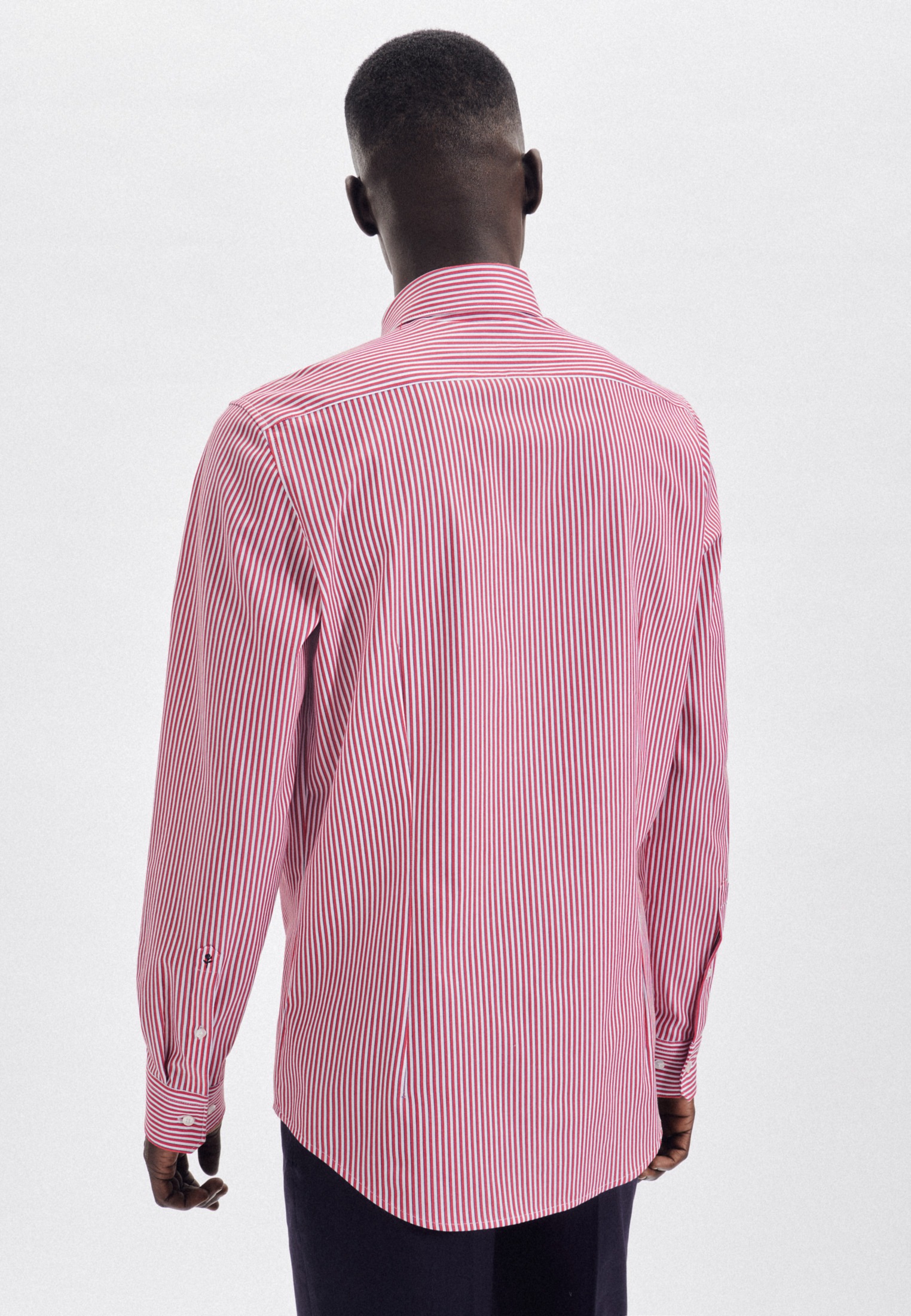 seidensticker Businesshemd "Shaped" Shaped 1/1 Kentkragen Streifen günstig online kaufen