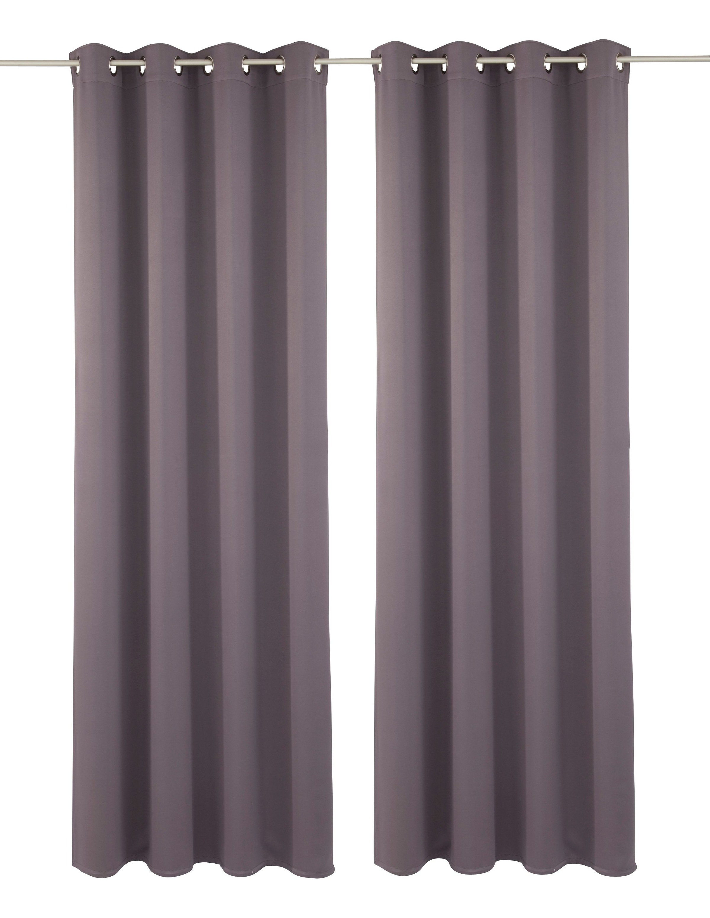 my home Verdunkelungsvorhang "Solana" Ösen 2 Stk. tlg. 2-er Set, Breite 140 günstig online kaufen