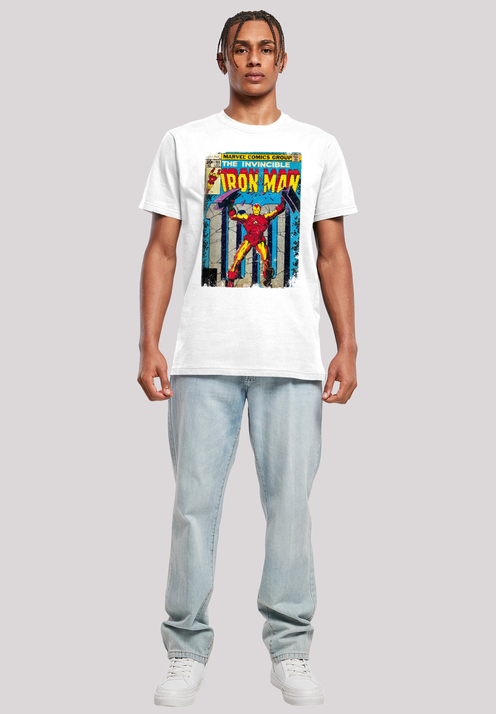 F4NT4STIC T-Shirt »Marvel Iron Man Cover«, Herren,Premium Merch,Regular-Fit,Basic,Logo Print