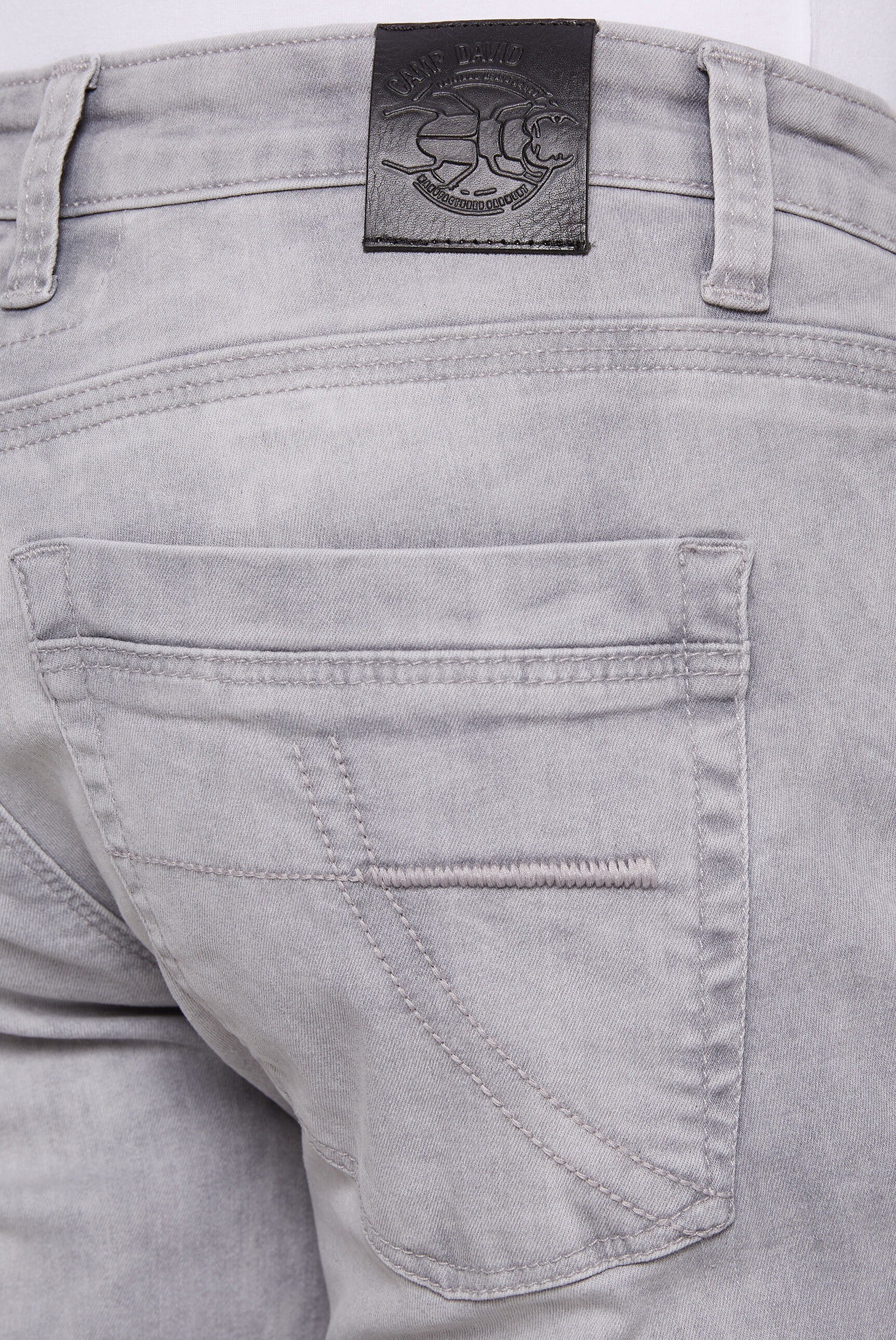 CAMP DAVID Slim-fit-Jeans, mit normaler Leibhöhe