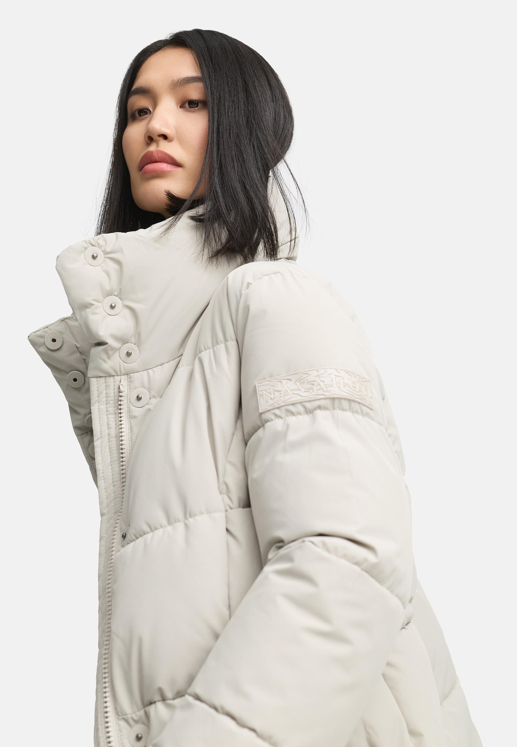 Navahoo Wintermantel »Wolkenkuss 14«, Winter Steppmantel
