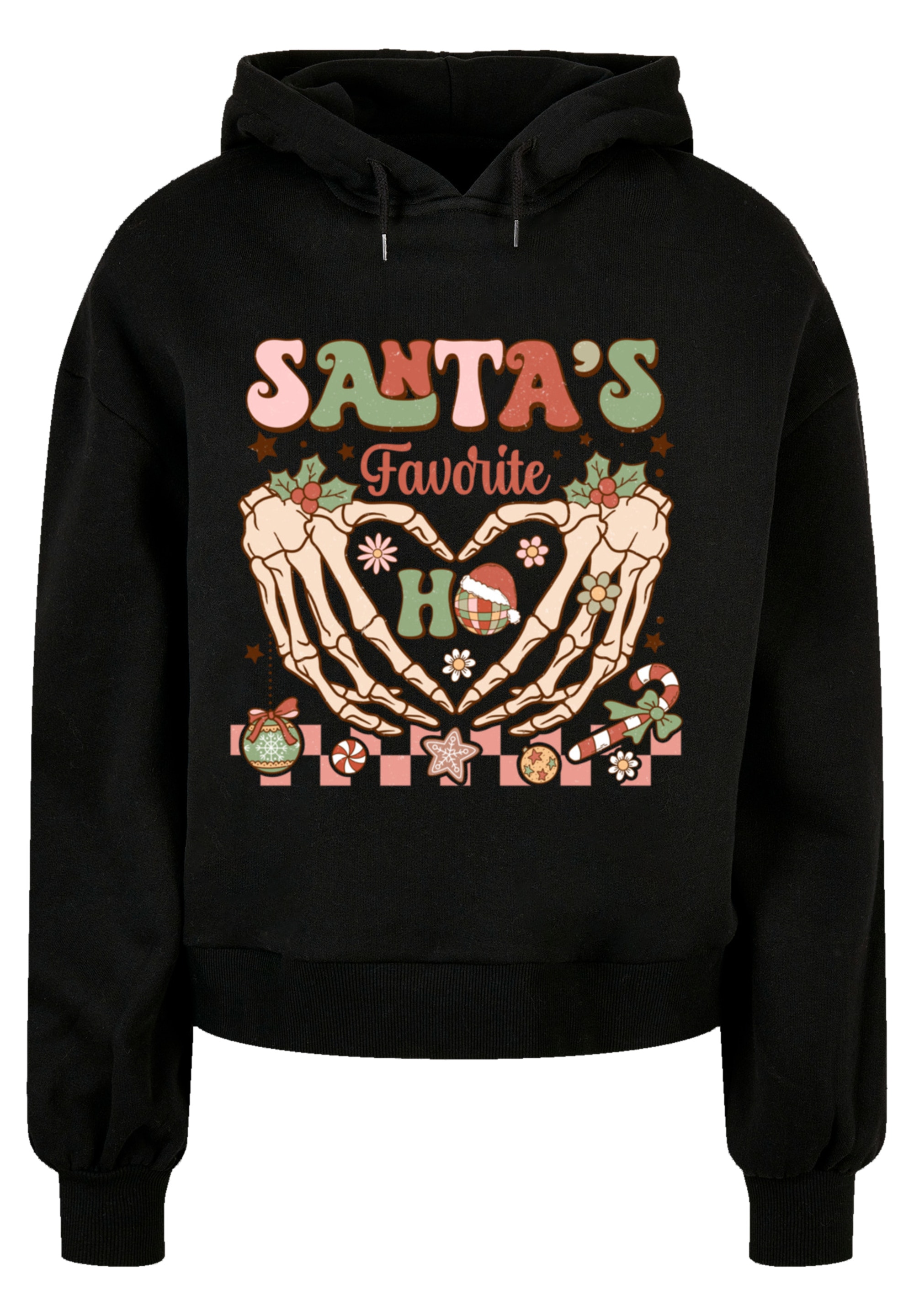 F4NT4STIC Kapuzenpullover »Santas favorite Ho Ho Ho Weihnachten«, Premium Qualität, Christmas Collection