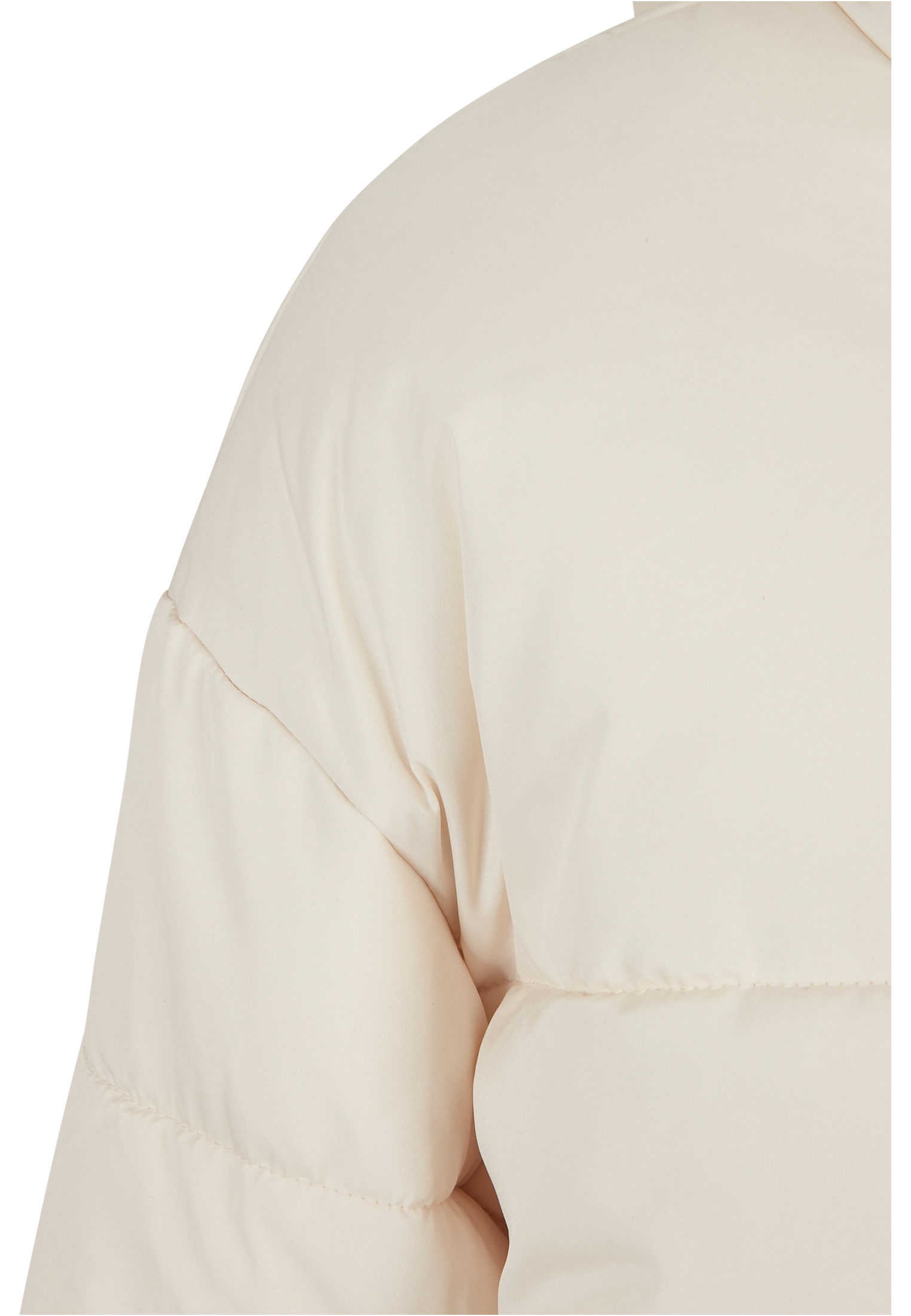 Ladies BAUR St.), für Kapuze Waisted Jacket«, bestellen Puffer ohne URBAN | CLASSICS Winterjacke »Damen (1