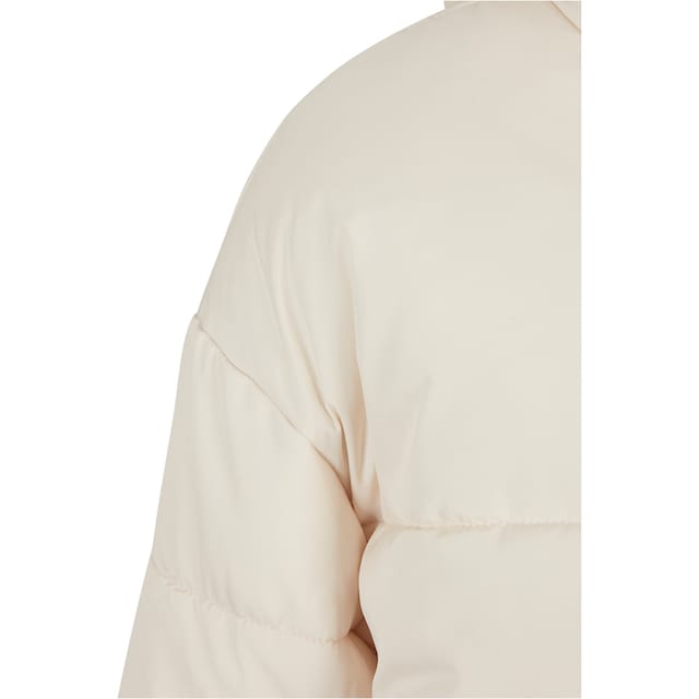 URBAN CLASSICS Winterjacke »Damen Ladies Waisted Puffer Jacket«, (1 St.),  ohne Kapuze für bestellen | BAUR