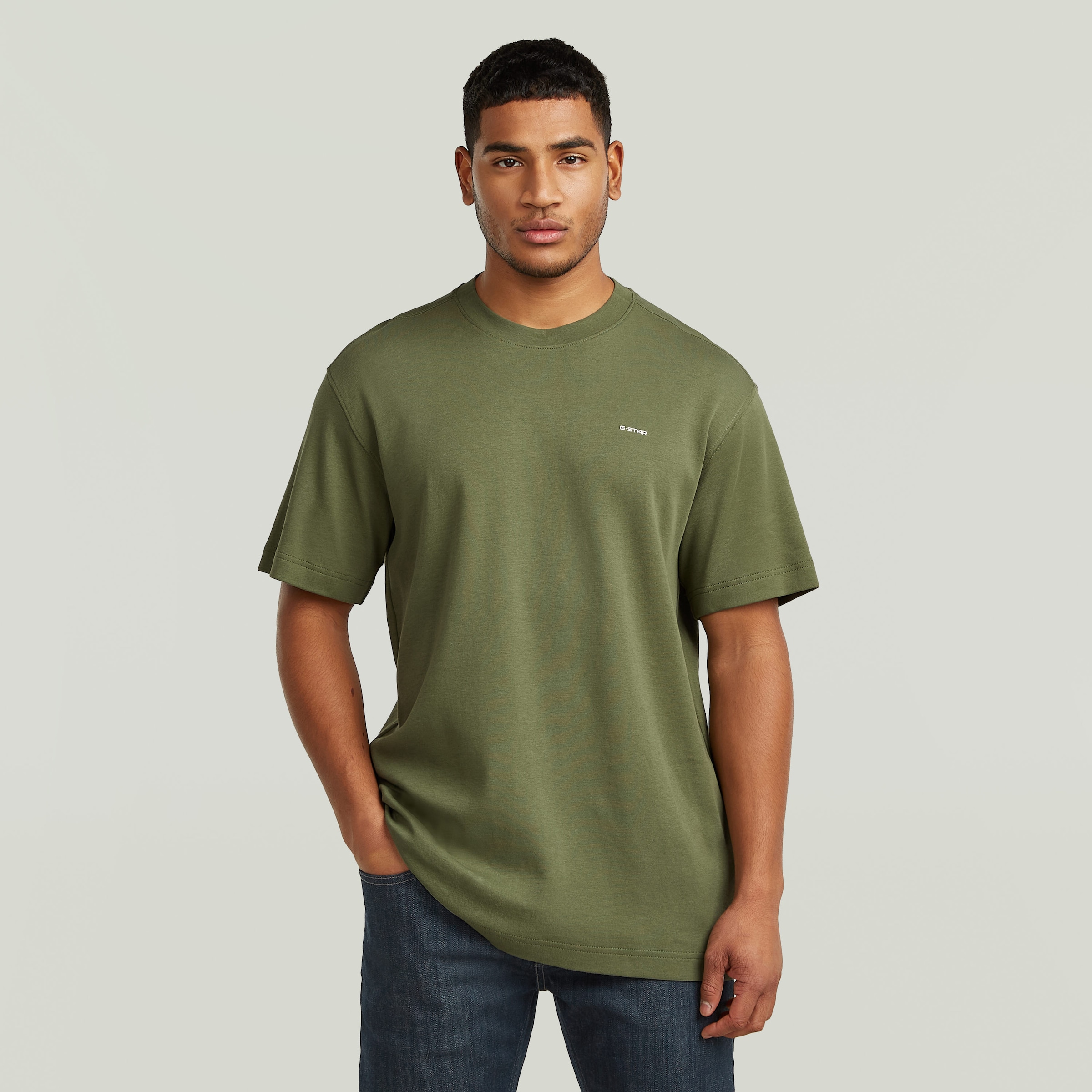 G-STAR T-Shirt »True Regular« aus Baumwolle, Rundhals