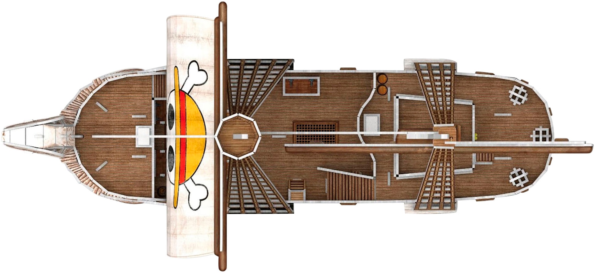 Revell® 3D-Puzzle »One Piece, Going Merry«