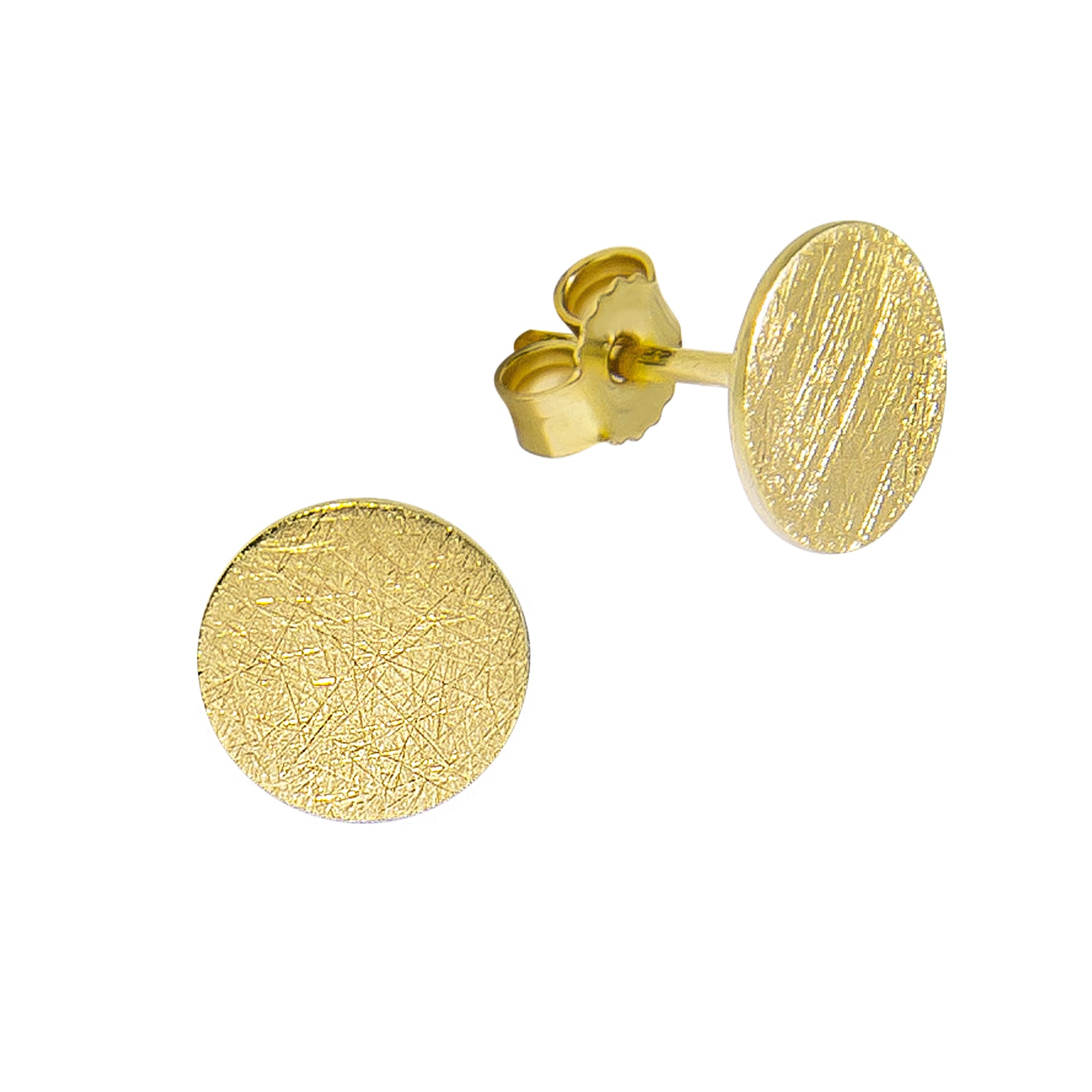 CELESTA Paar Ohrstecker »Gold 375 Coin-Motiv«