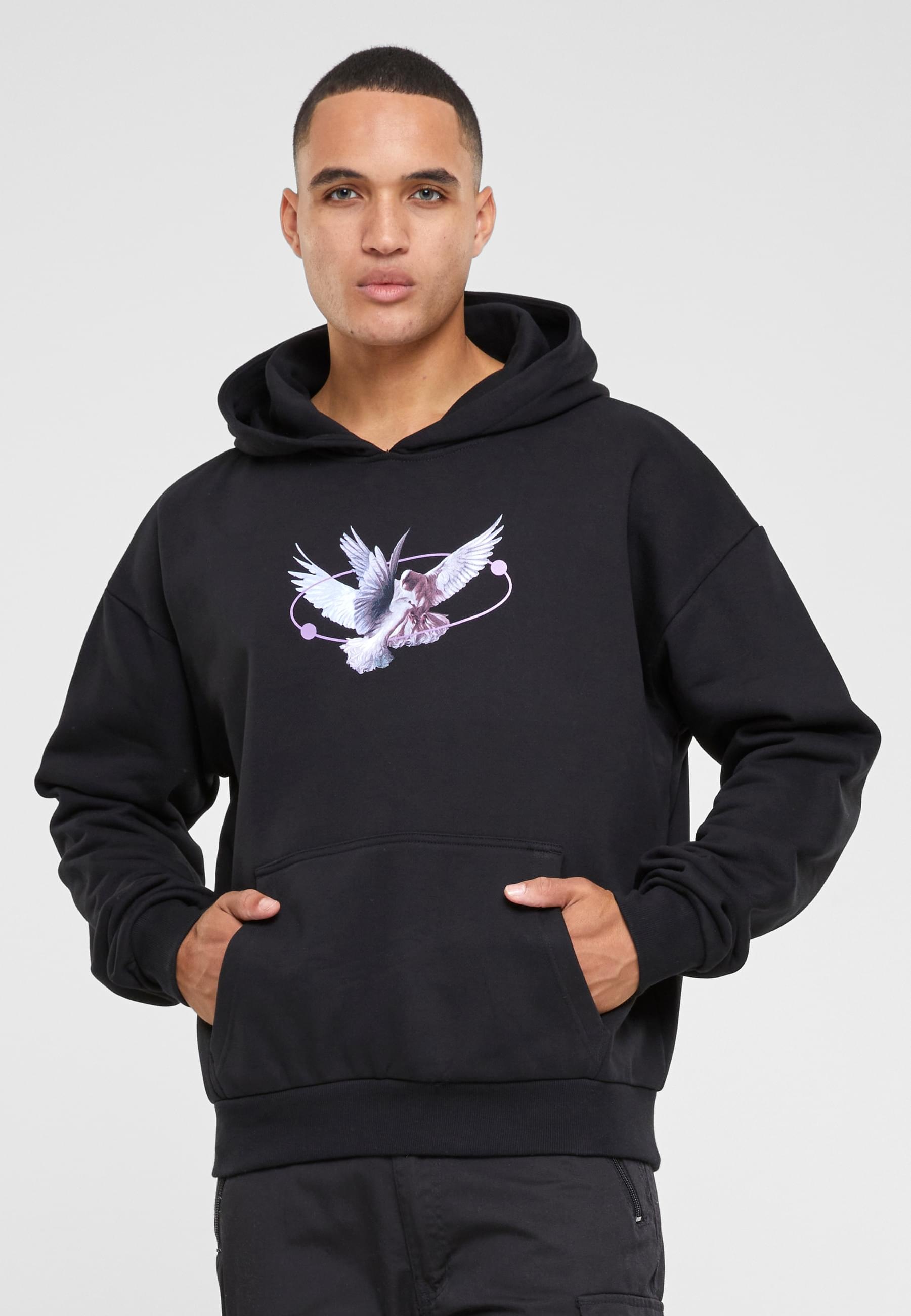 Upscale by Mister Tee Kapuzensweatshirt »Upscale by Mister Tee Herren Vive La Liberte Oversize Hoody«, (1 tlg.)