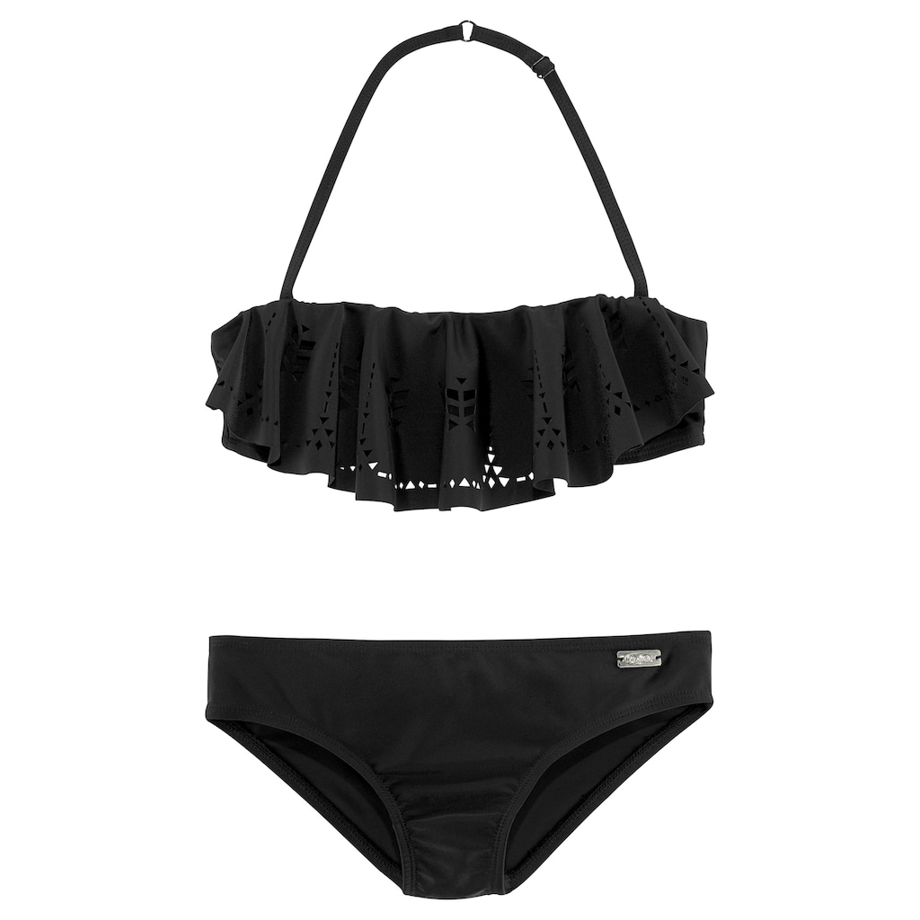 Buffalo Bandeau-Bikini, mit modischem Volant