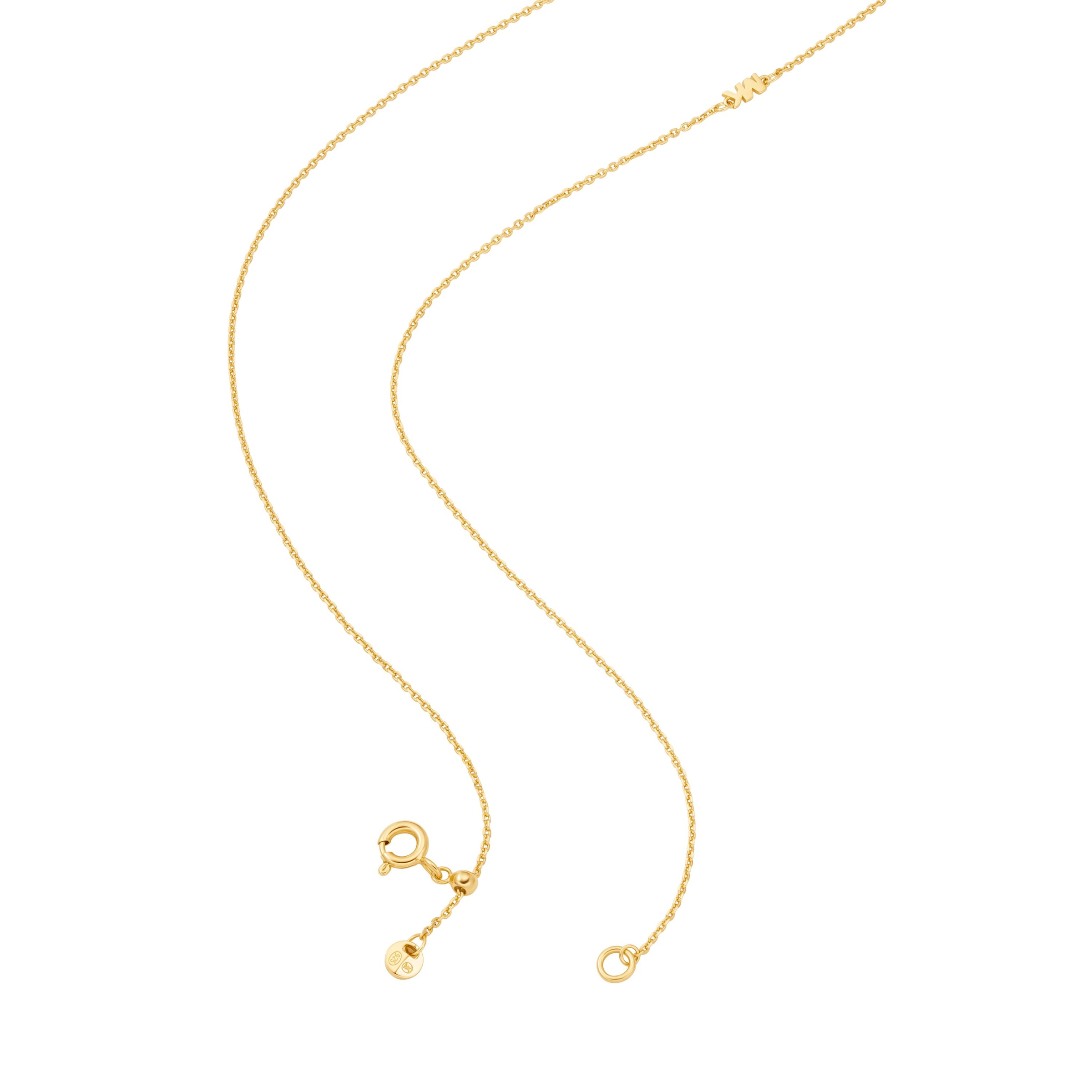 MICHAEL KORS Kette mit Anhänger »Schmuck Geschenk Silber 925 Halskette Herz Premium« mit Zirkonia (synth.) - mit Perlmutt