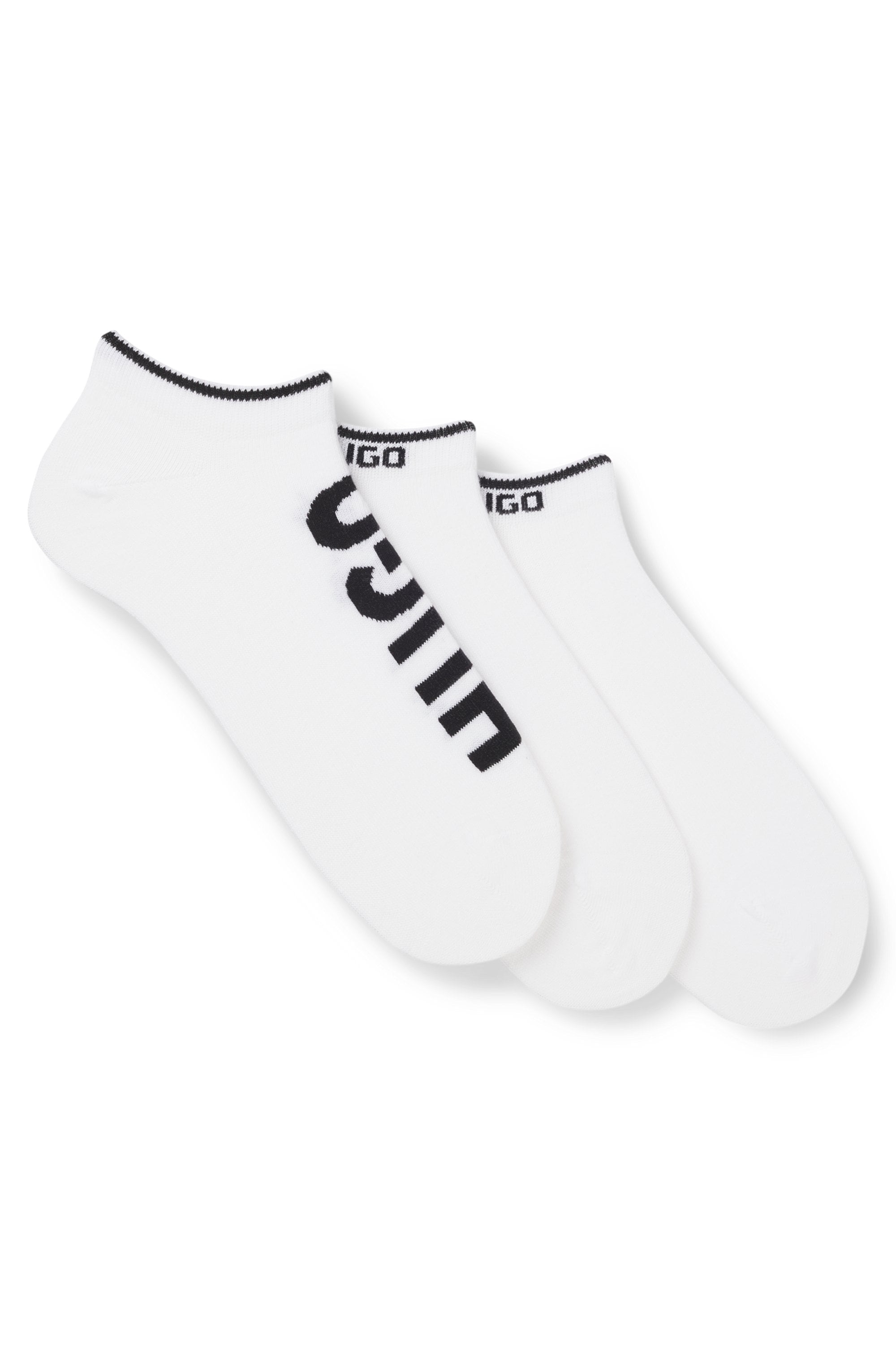 HUGO Underwear Sneakersocken »3P AS LOGO CC«, (3 Paar), mit Logodetails