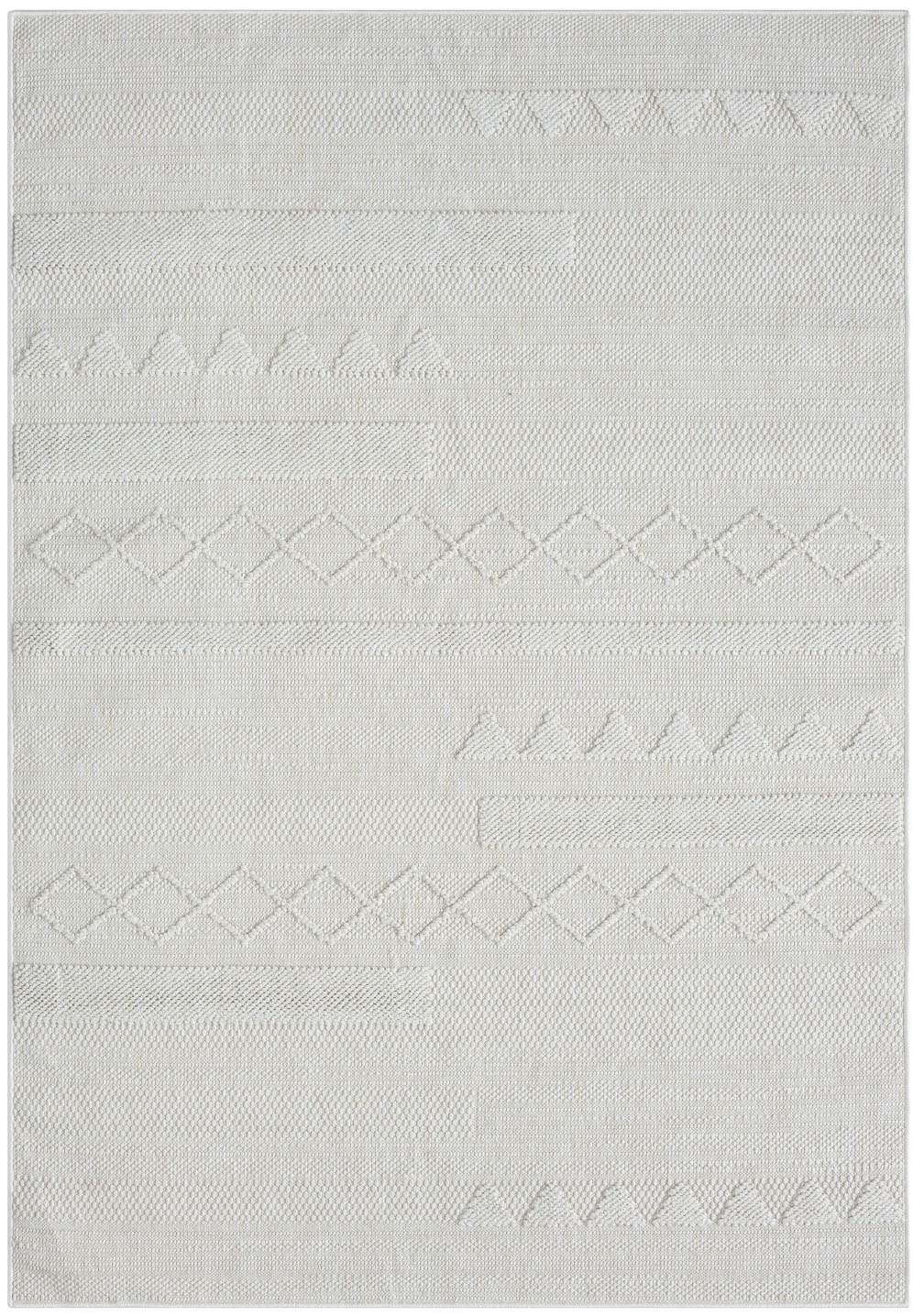 Thumbnail - Myflair Möbel & Accessoires Teppich "Silly, LAGERRÄUMUNG" rechteckig 8 mm Höhe Uni Farben, Hoch-Tief Effekt, Outdoor gee...