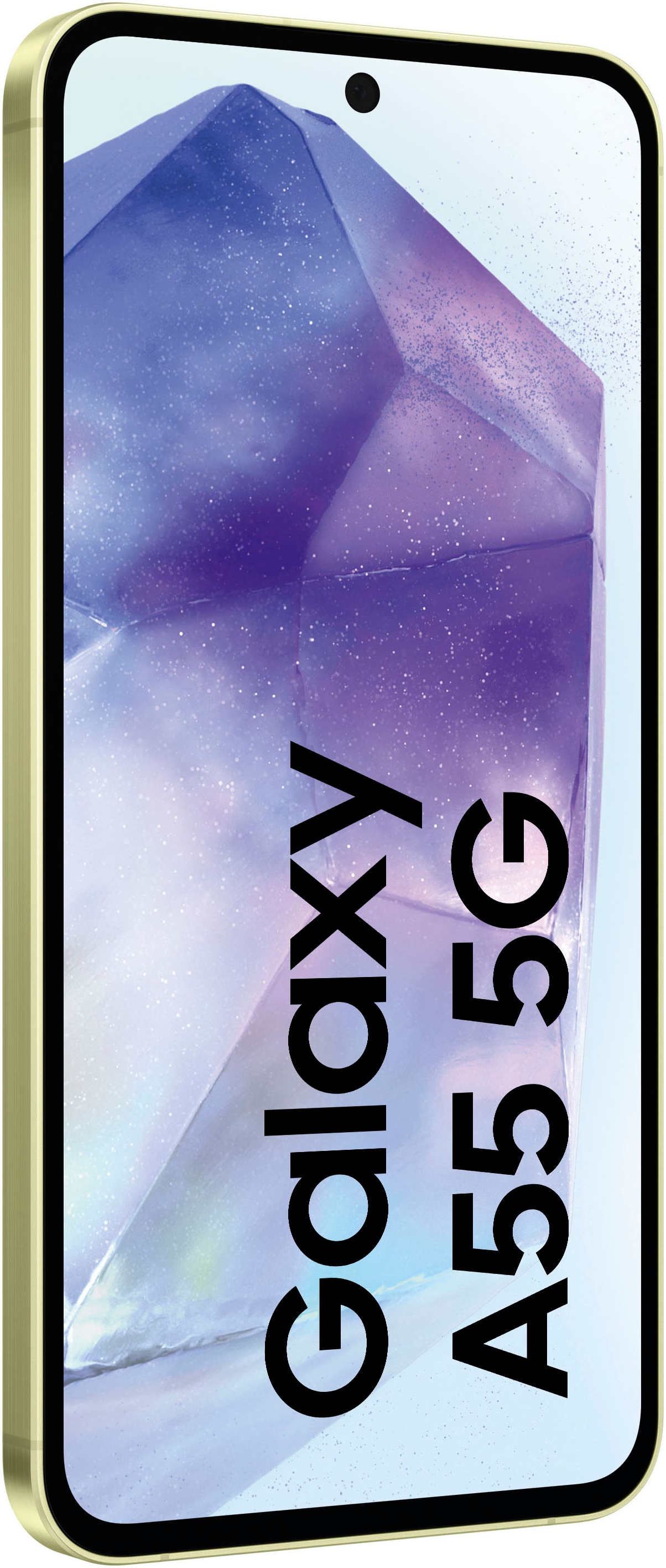 Samsung Smartphone »Galaxy A55 5G 128GB«, Zitrone, 16,83 cm/6,6 Zoll, 128 GB Speicherplatz, 50 MP Kamera