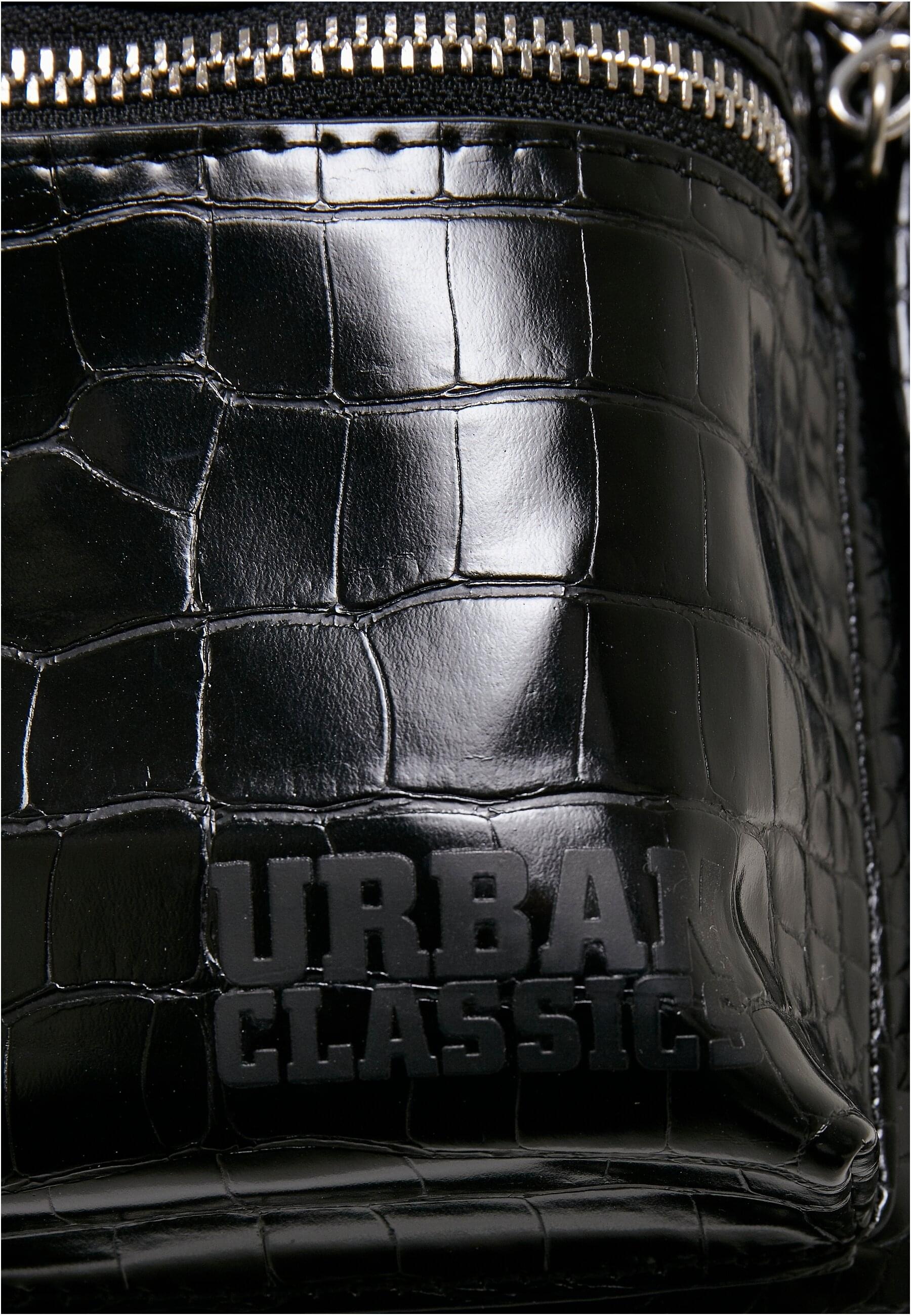 URBAN CLASSICS Rucksack »Urban Classics Unisex Croco Synthetic Leather Backpack«