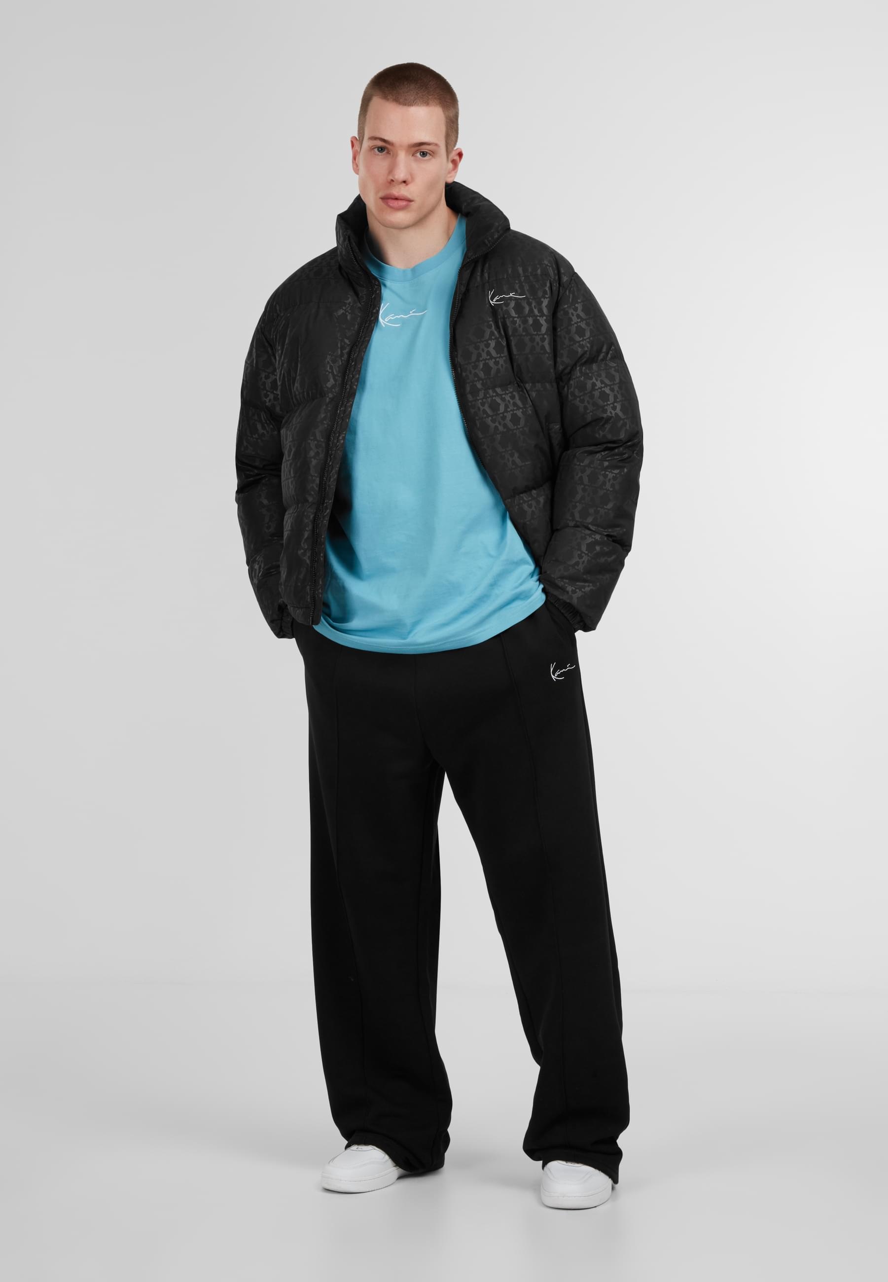 Karl Kani Winterjacke »Karl Kani Aop Signature Puffer Jacket«, (1 St.), ohne Kapuze