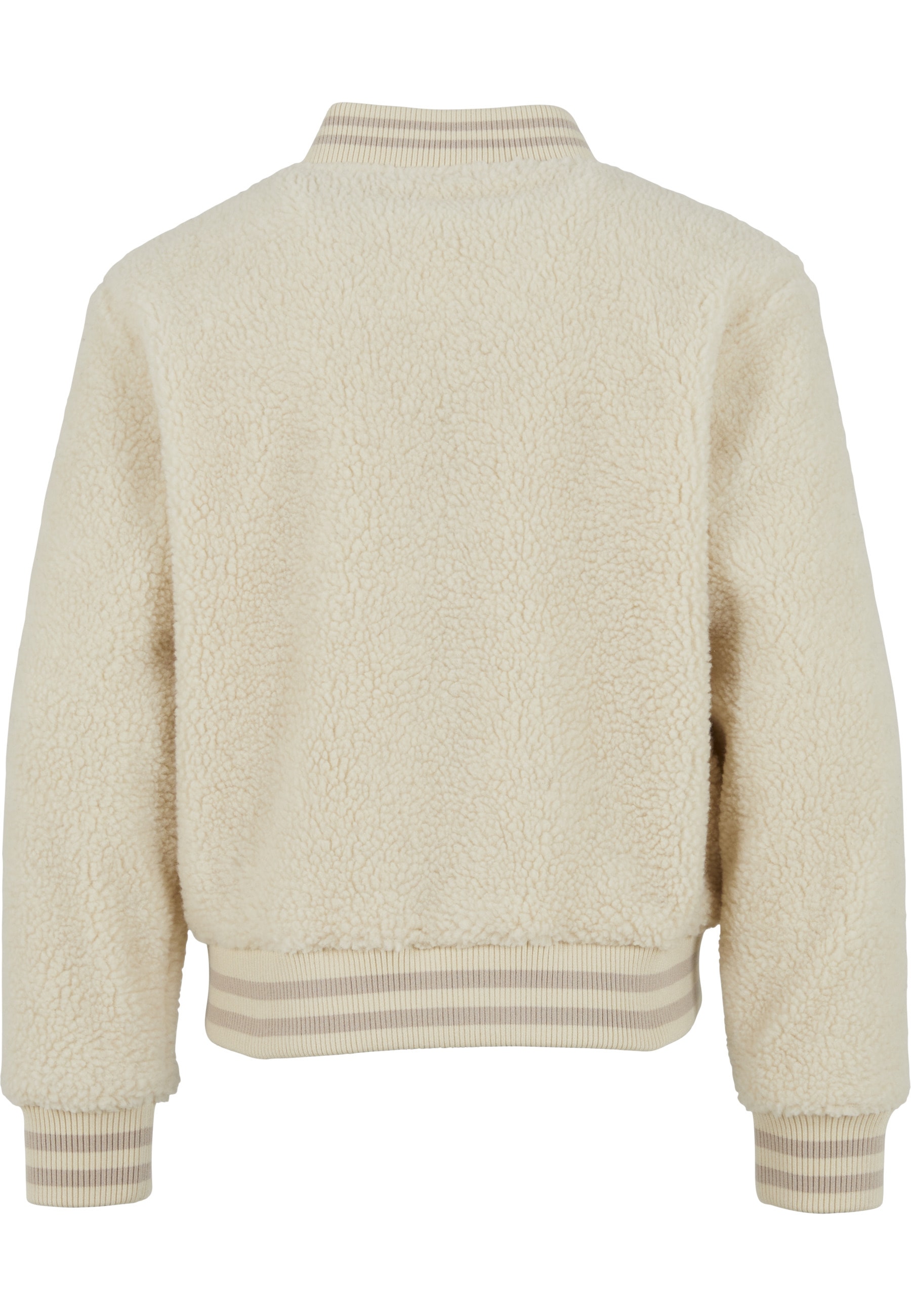 Karl Kani Collegejacke »Karl Kani Retro Patch Teddy College Jacket Junior« 1 Stk. tlg. ohne Kapuze