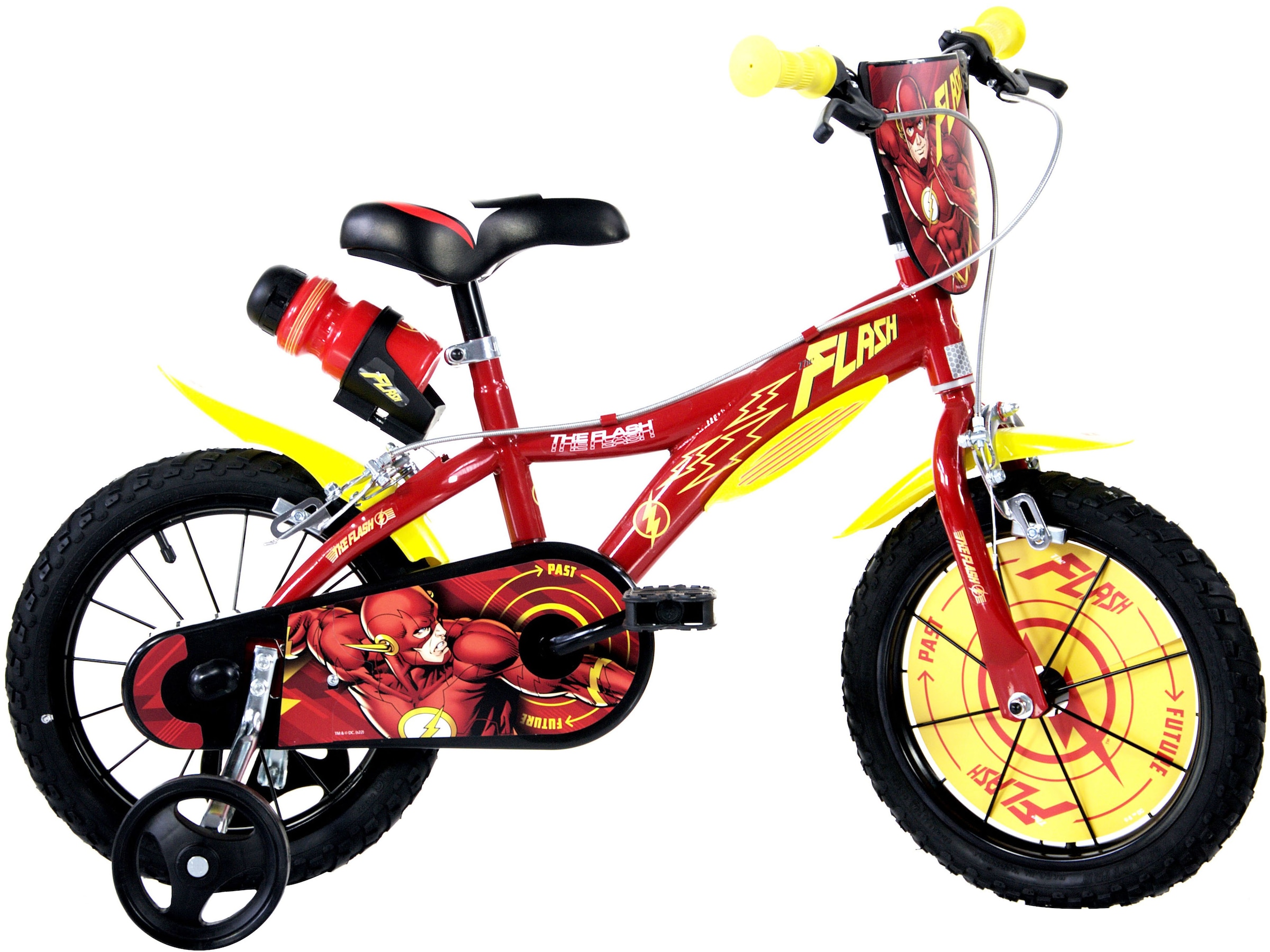 Dino Bikes Kinderfahrrad "Flash 16" Kinderfahrrad 4-7 Jahre" 1 Gang ohne Schaltung