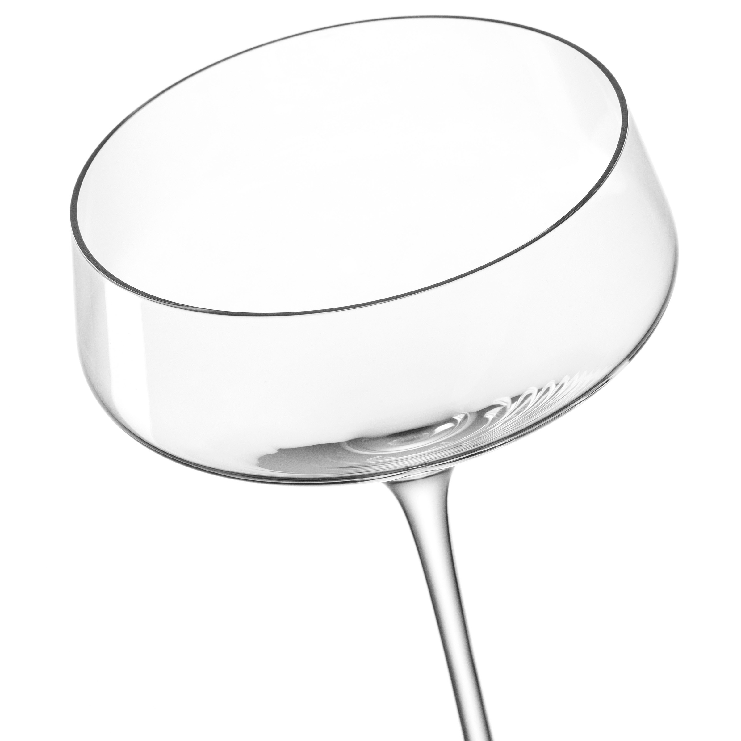LEONARDO Champagnerglas »Champagnerschale PUCCINI, 350 ml, 6er-Set«, (Set, 6 tlg.), Spülmaschinenfest und langlebig