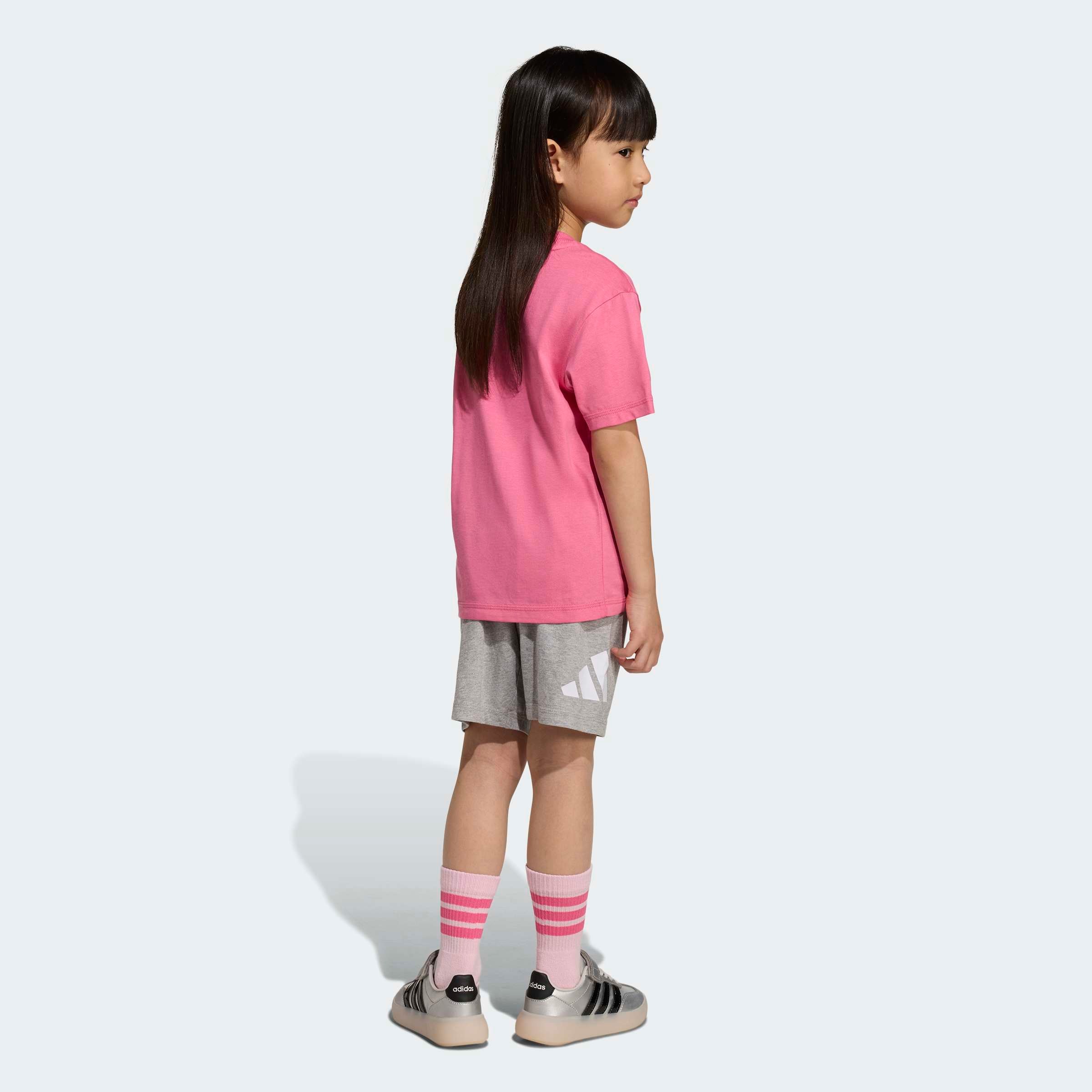 adidas Sportswear Trainingsanzug »LK BL T-SET 160« 2 tlg. für Kinder, zweiteilig, aus Baumwolle