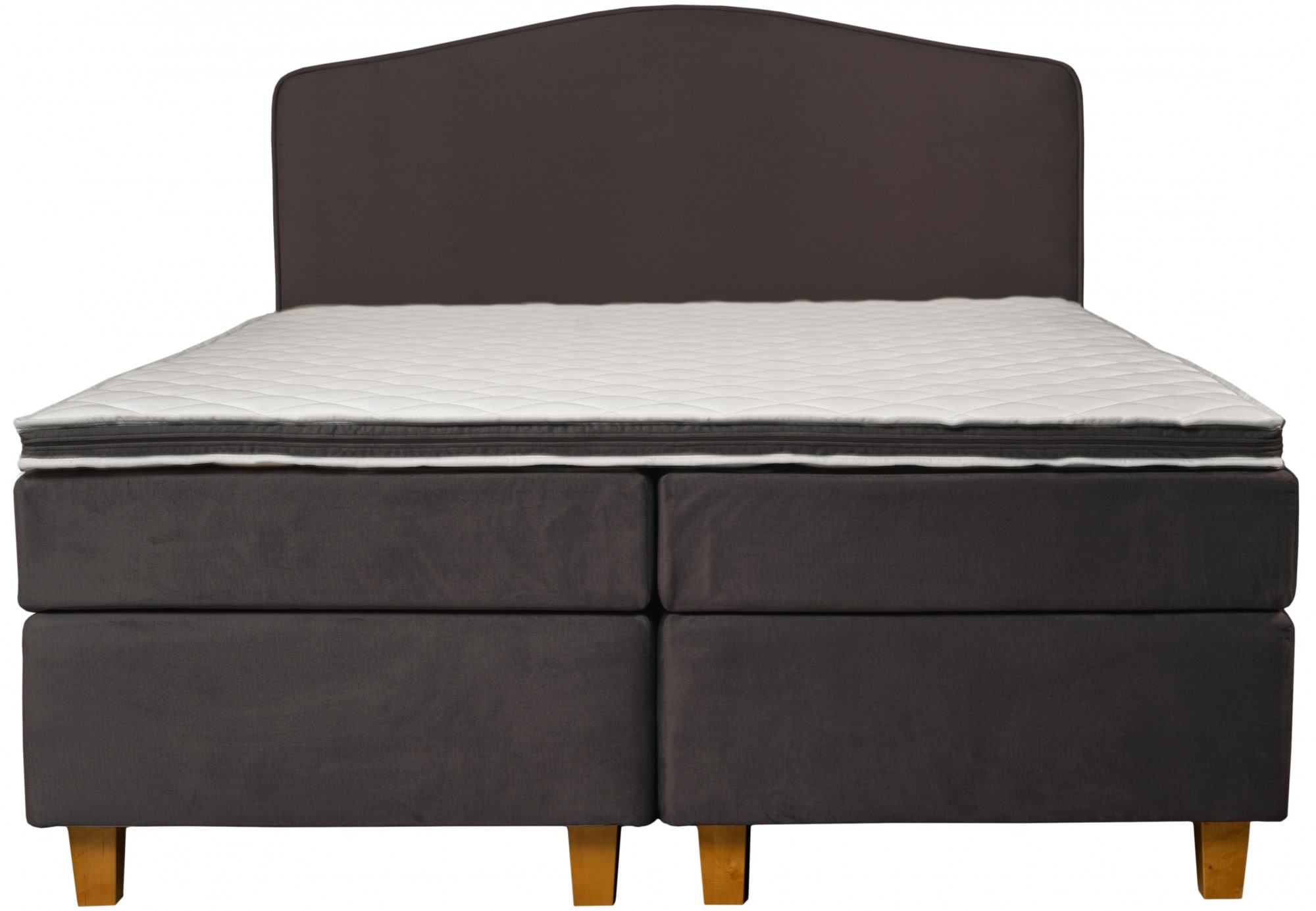 INOSIGN Boxspringbett »Jalma«, Füße aus massiver Birke ; Inkl. Topper