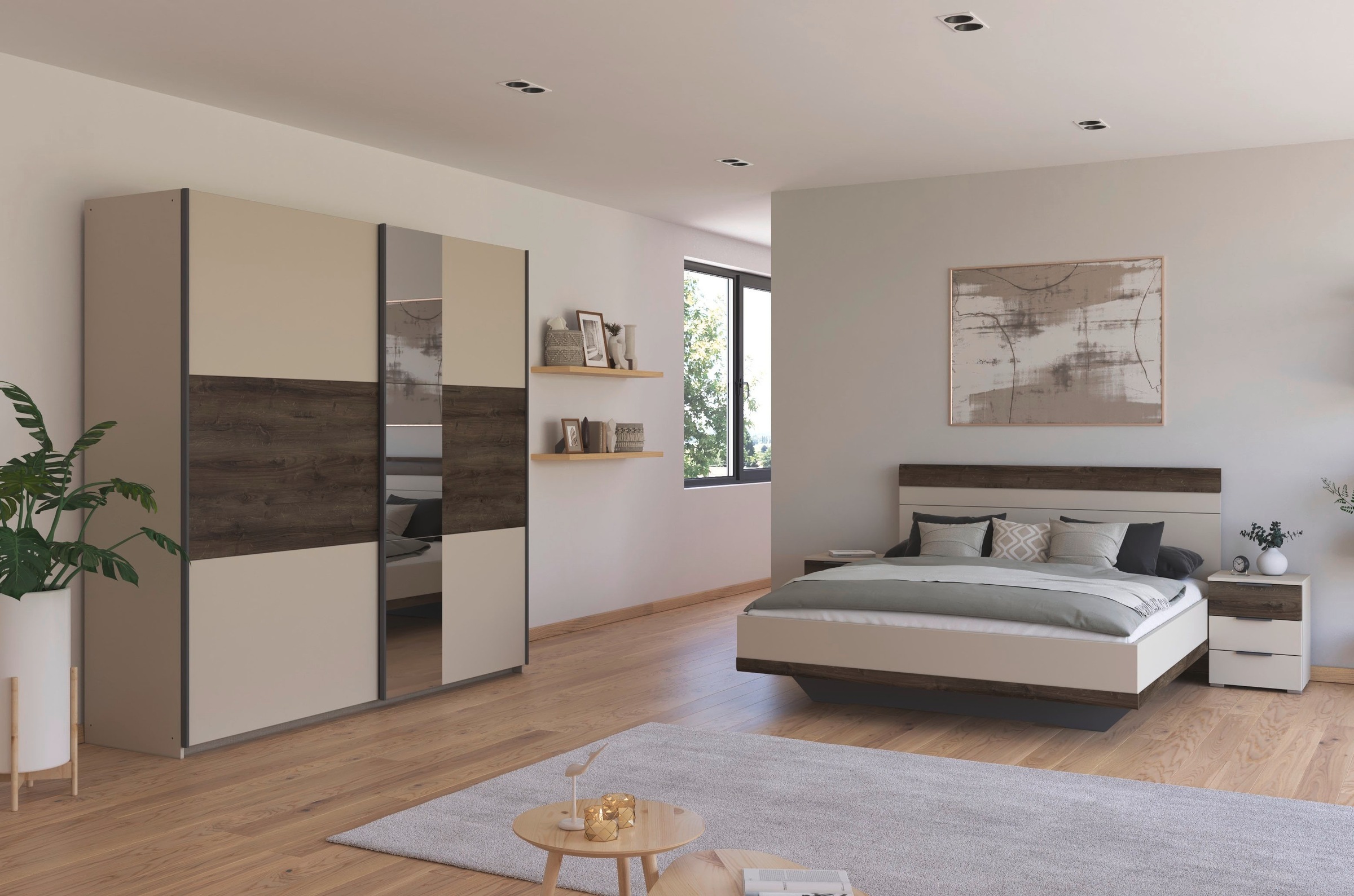 rauch Schlafzimmer-Set "Komplettschlafzimmer Schlafzimmer Schlafzimmermöbel günstig online kaufen