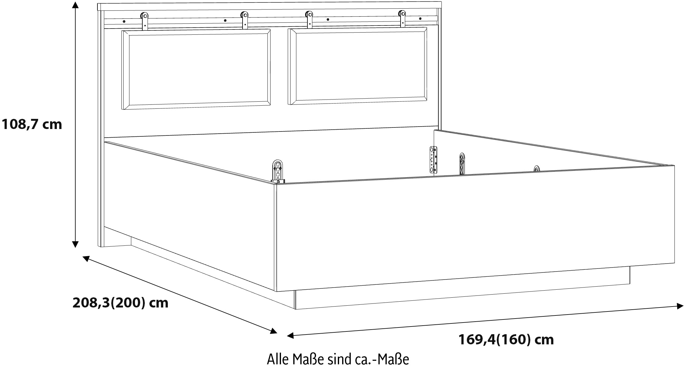 FORTE Bettgestell