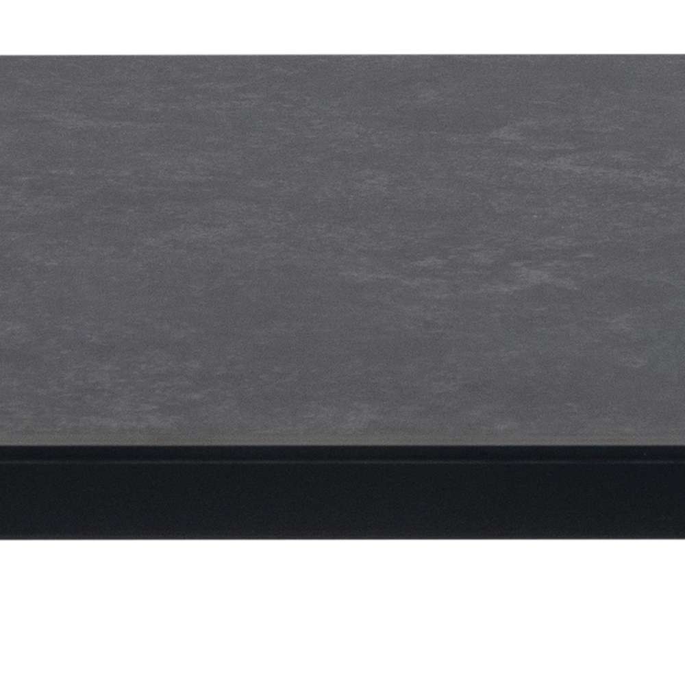 ACTONA GROUP Esstisch »Brentford«, Glaskeramik und auf einem stabilen Metallsockel, Schwarz, B: 200 cm
