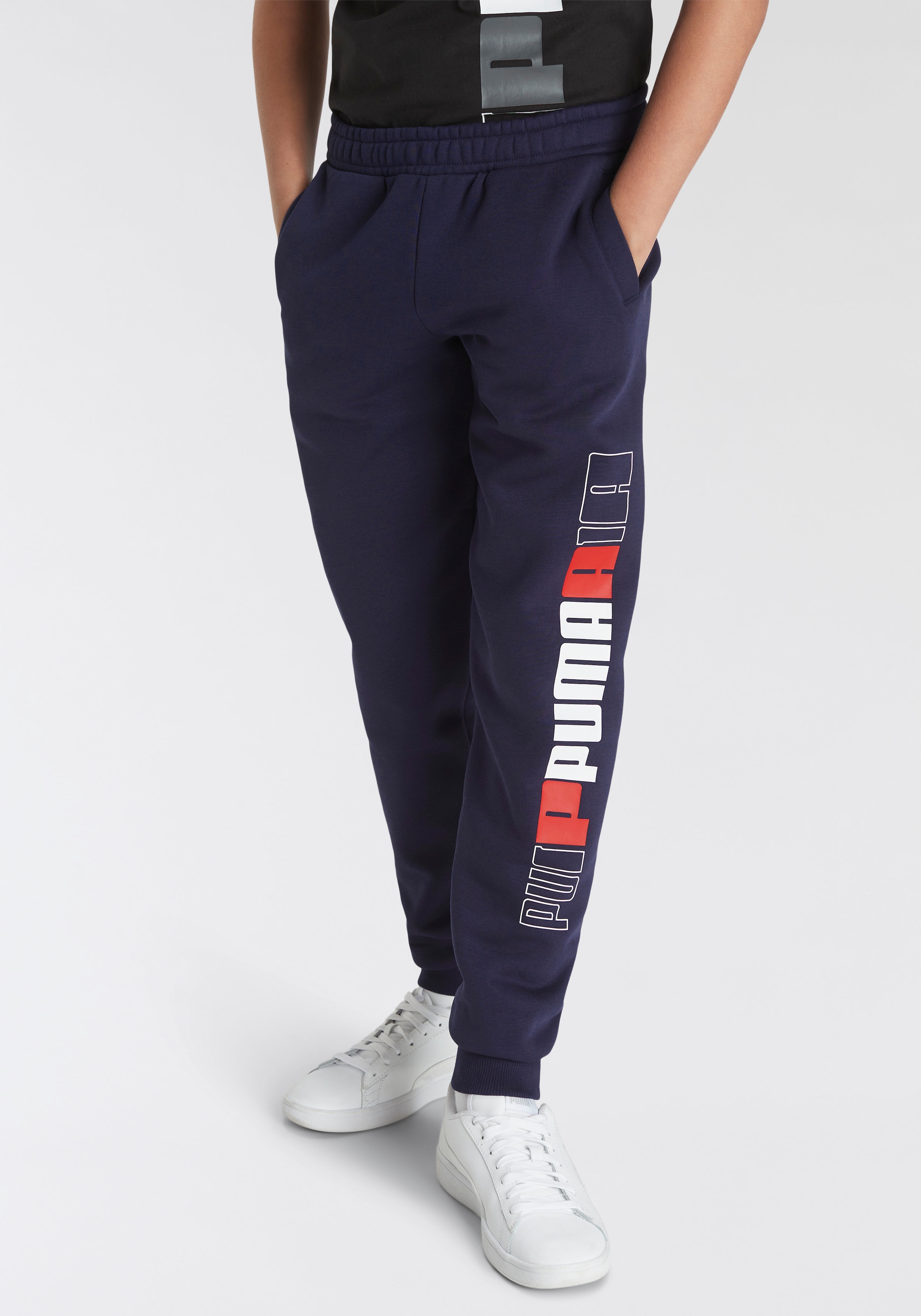 Black Friday LOGO PUMA Trainingshose B« SWEATPANTS | LAB BAUR CL FL »ESS