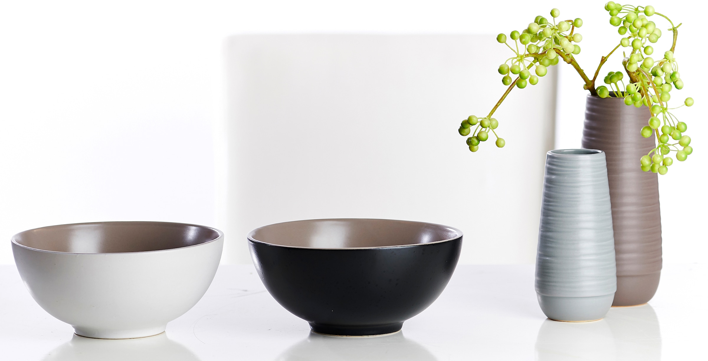 Ritzenhoff & Breker Schale »Morelia«, 2 tlg., aus Steinzeug, Buddha-Bowls, Ø 17,5 cm