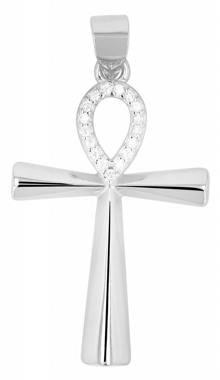 Adelia's Sterling Silver Pendant Silver
