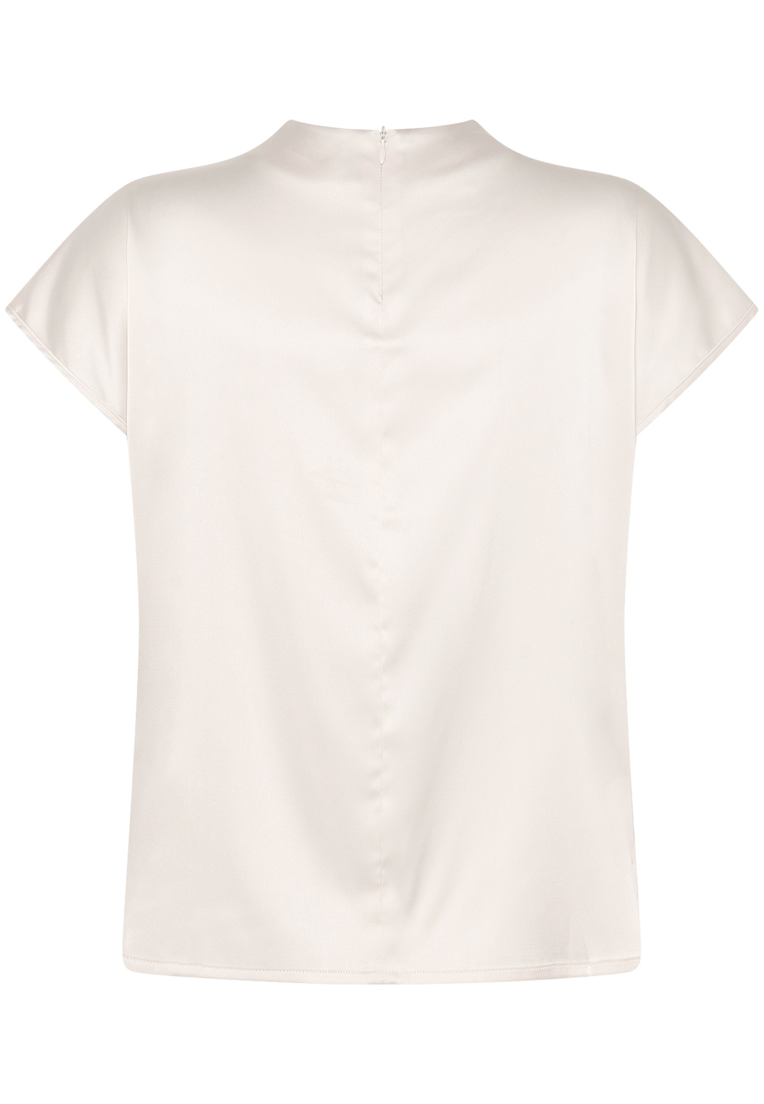 Zero Satinbluse »Damen mit Kragen«