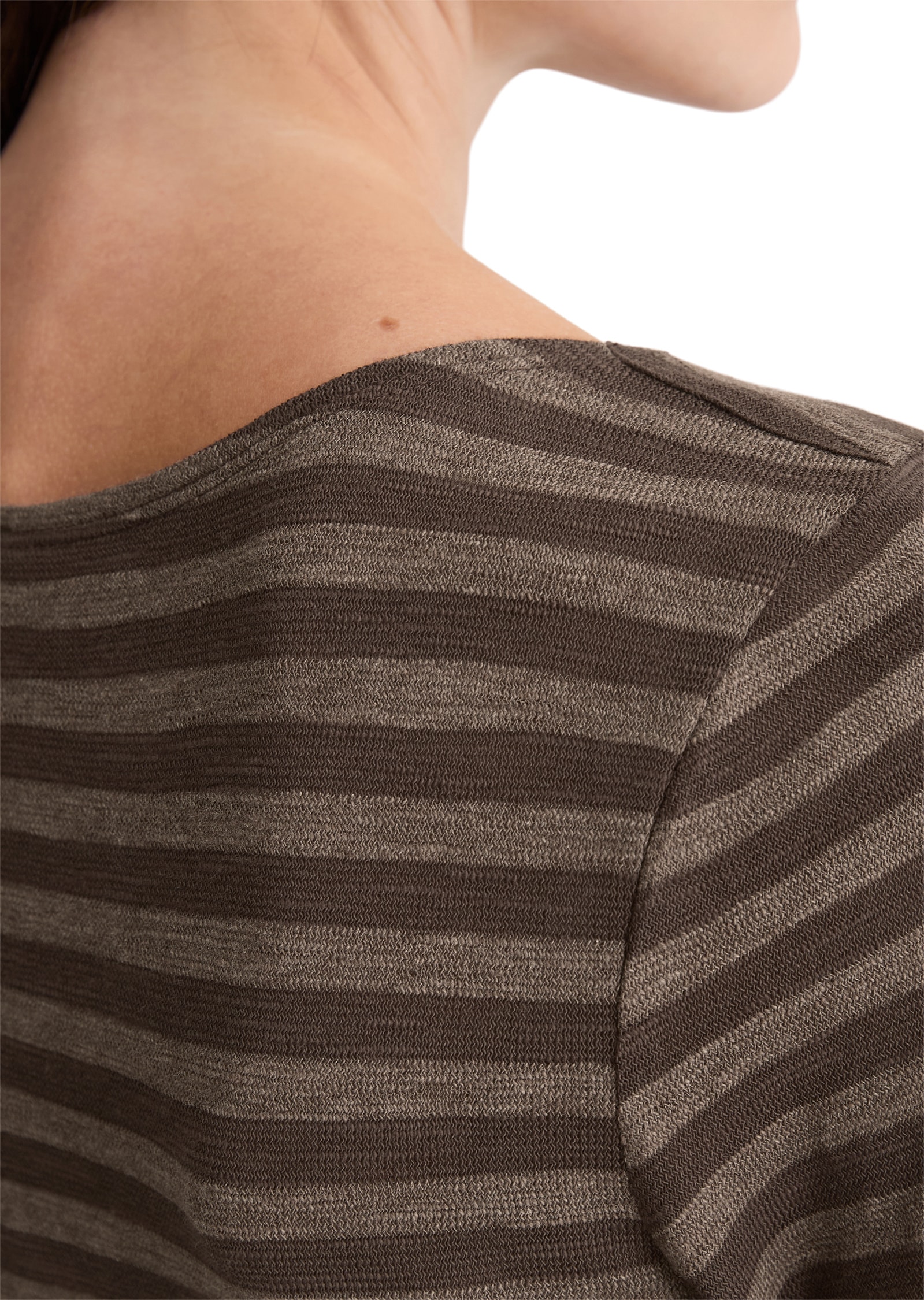 Marc O'Polo Langarmshirt »aus Slubjersey«