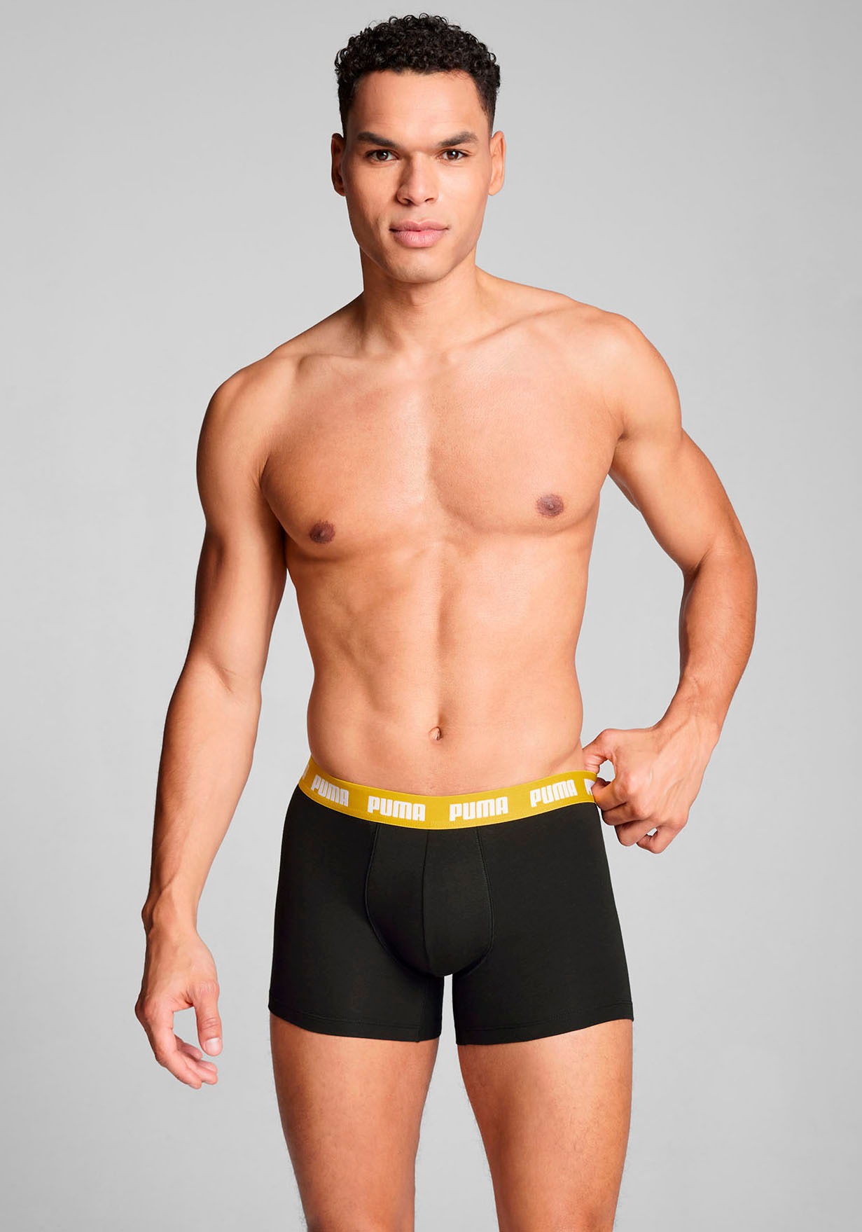 PUMA Boxershorts »PUMA MEN EVERYDAY BOXERS 3P«, (3er Pack), mit Komfortbund