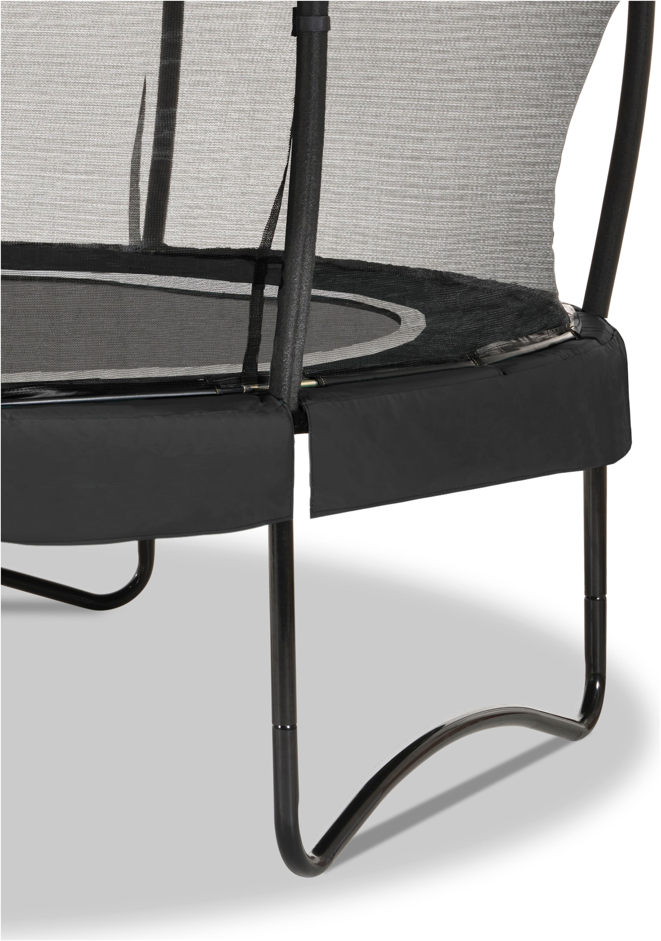EXIT Gartentrampolin »Allure Premium, schwarz«, mit Sicherheitsnetz