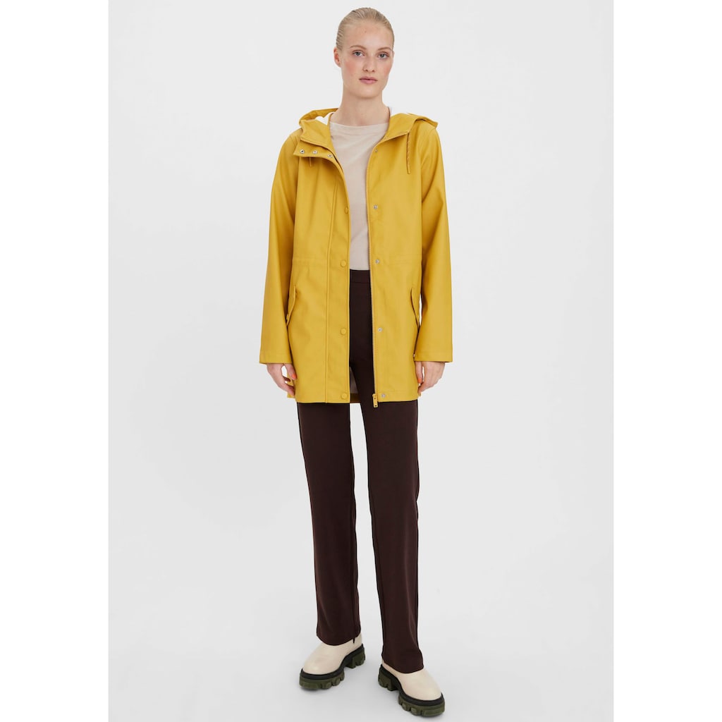 Vero Moda Regenjacke »VMMALOU COATED JACKET«, mit Kapuze