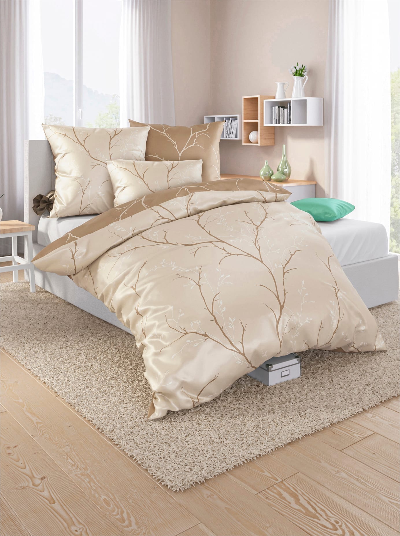 wäschepur Wendebettwäsche 2 Stk. günstig online kaufen