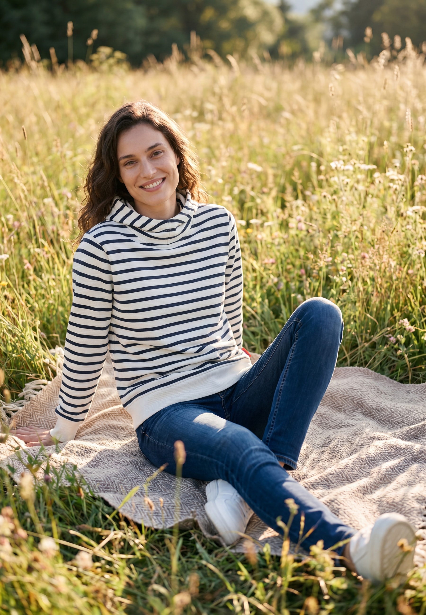 salzhaut Kapuzenpullover »Hoodie SUTSCHE - RINGEL«
