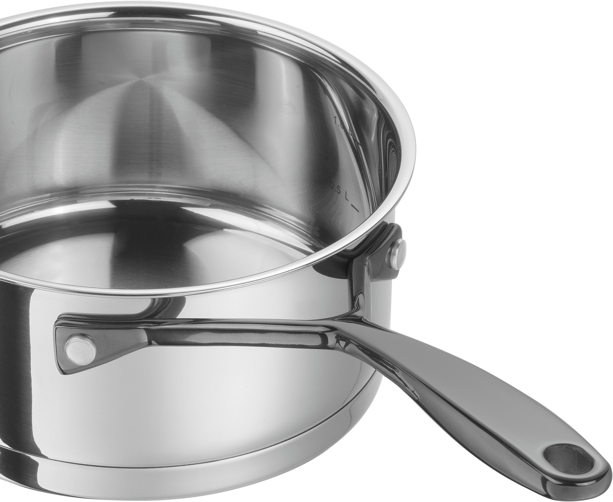 Zwilling Topf-Set »Bellasera«, Edelstahl 18/10, (Set, 5 tlg.), 18/10 Edelstahl, Rostfrei, 5-tlg. Induktion, Silberfarben