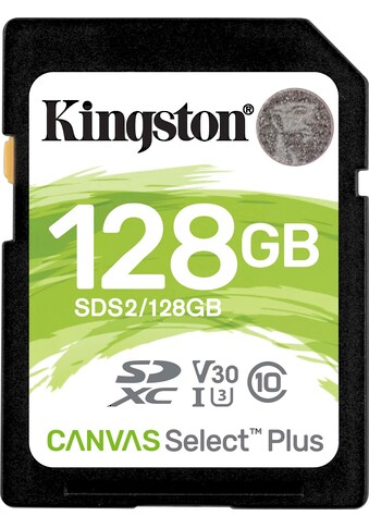 Kingston Speicherkarte »Canvas Select Plus SD 1...