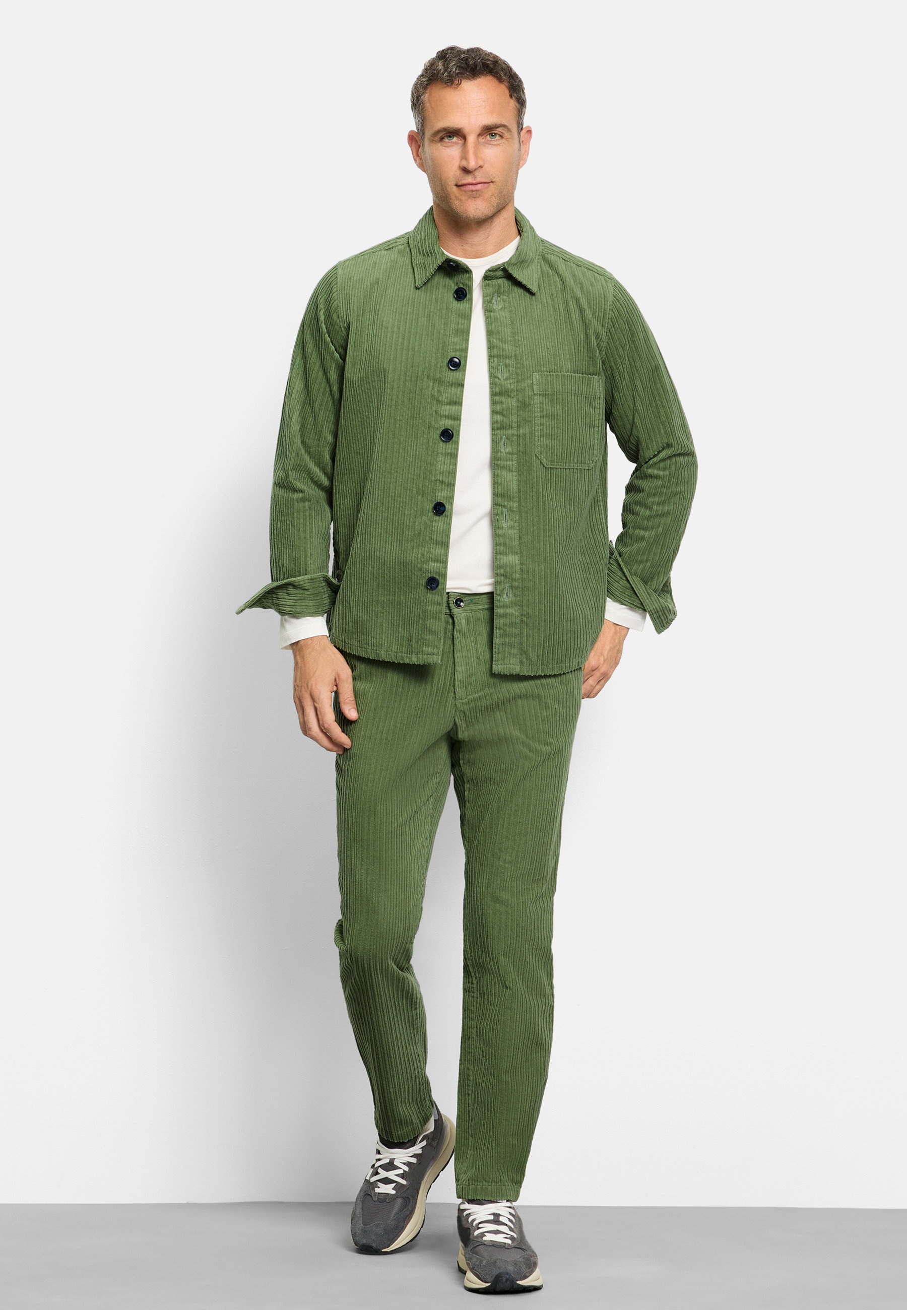 Thumbnail - OLYMP Langarmhemd "OLYMP Casual, Overshirt, Freizeithemd, Kent"