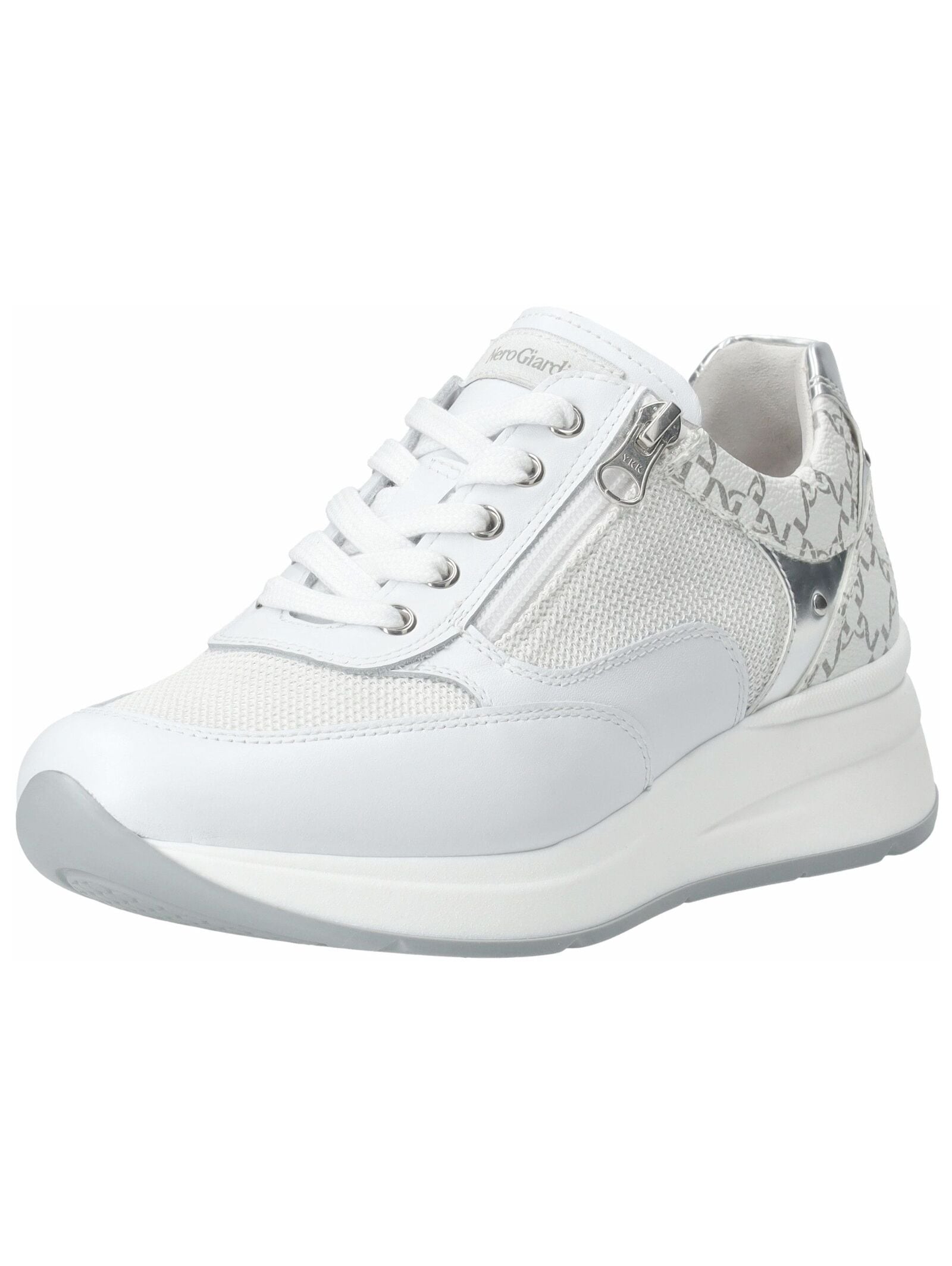 Nero Giardini Plateausneaker "Nero Giardini Sneaker Lederimitat/Textil" günstig online kaufen