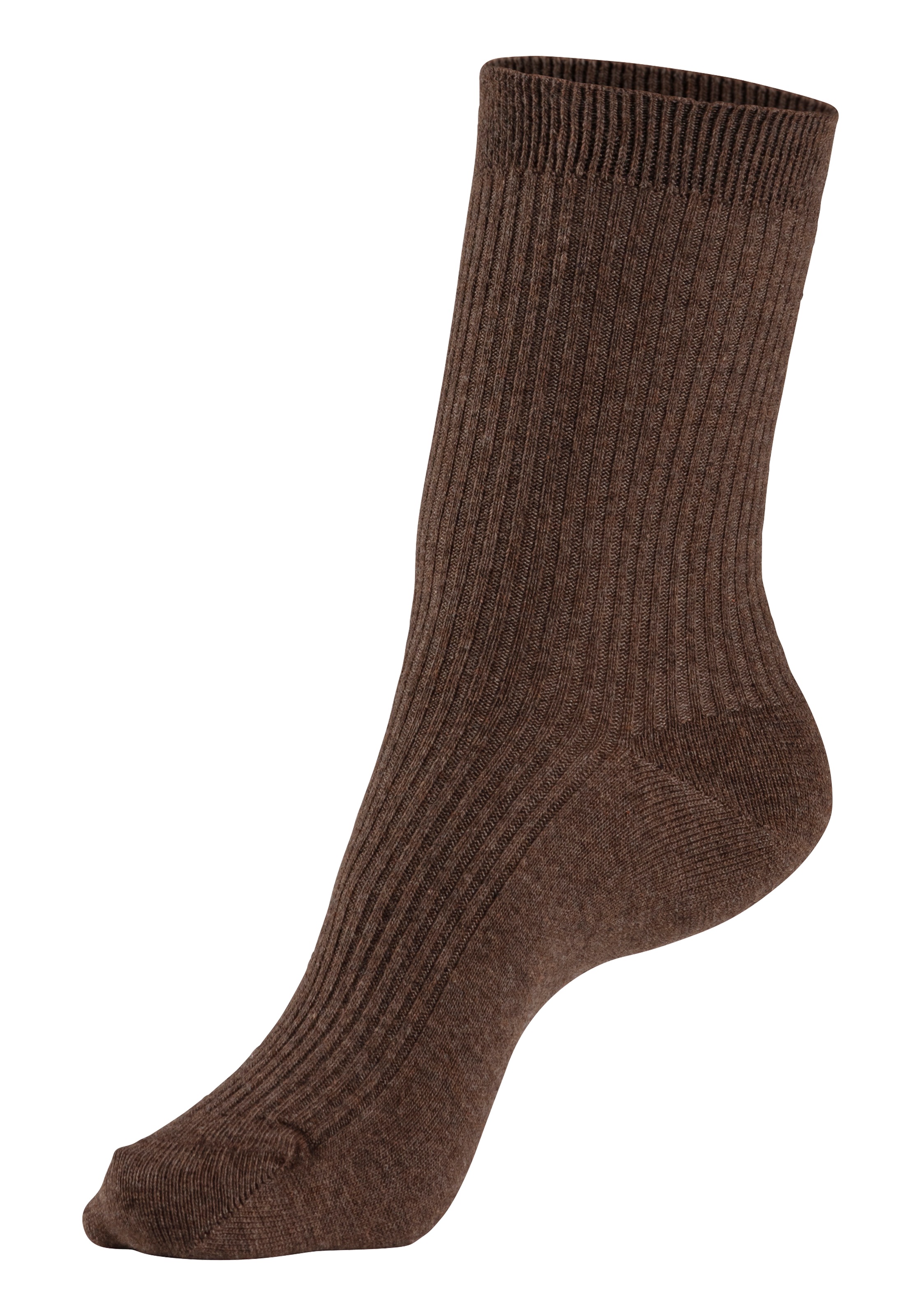 Lavana Basicsocken, (Packung, 5 Paar), mit feiner Rippe