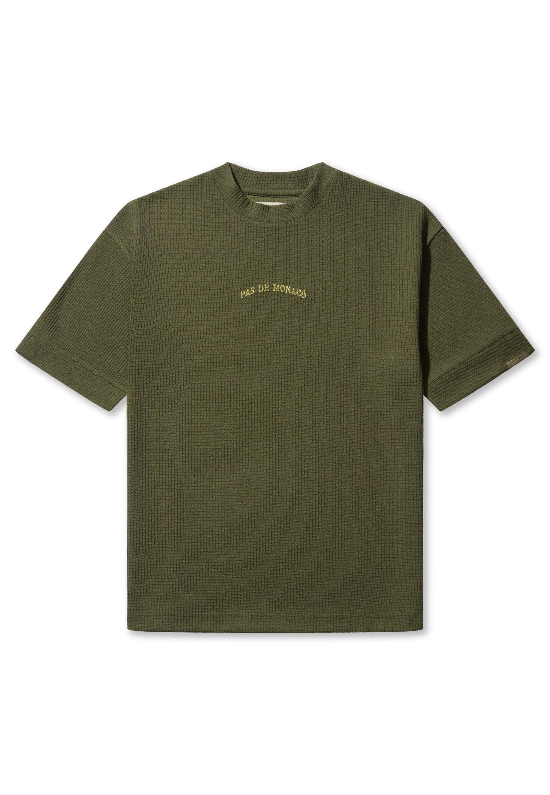 Pas De Monaco T-Shirt "Pas De Monaco WAFFLE T-SHIRT", (1 tlg.) günstig online kaufen