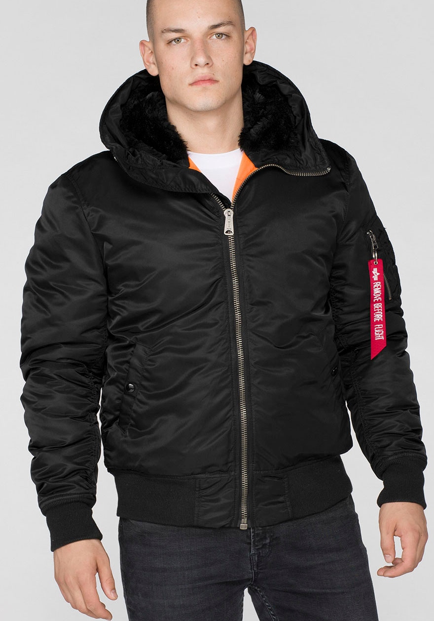 alpha industries -  Bomberjacke "MA-1 HOODED"