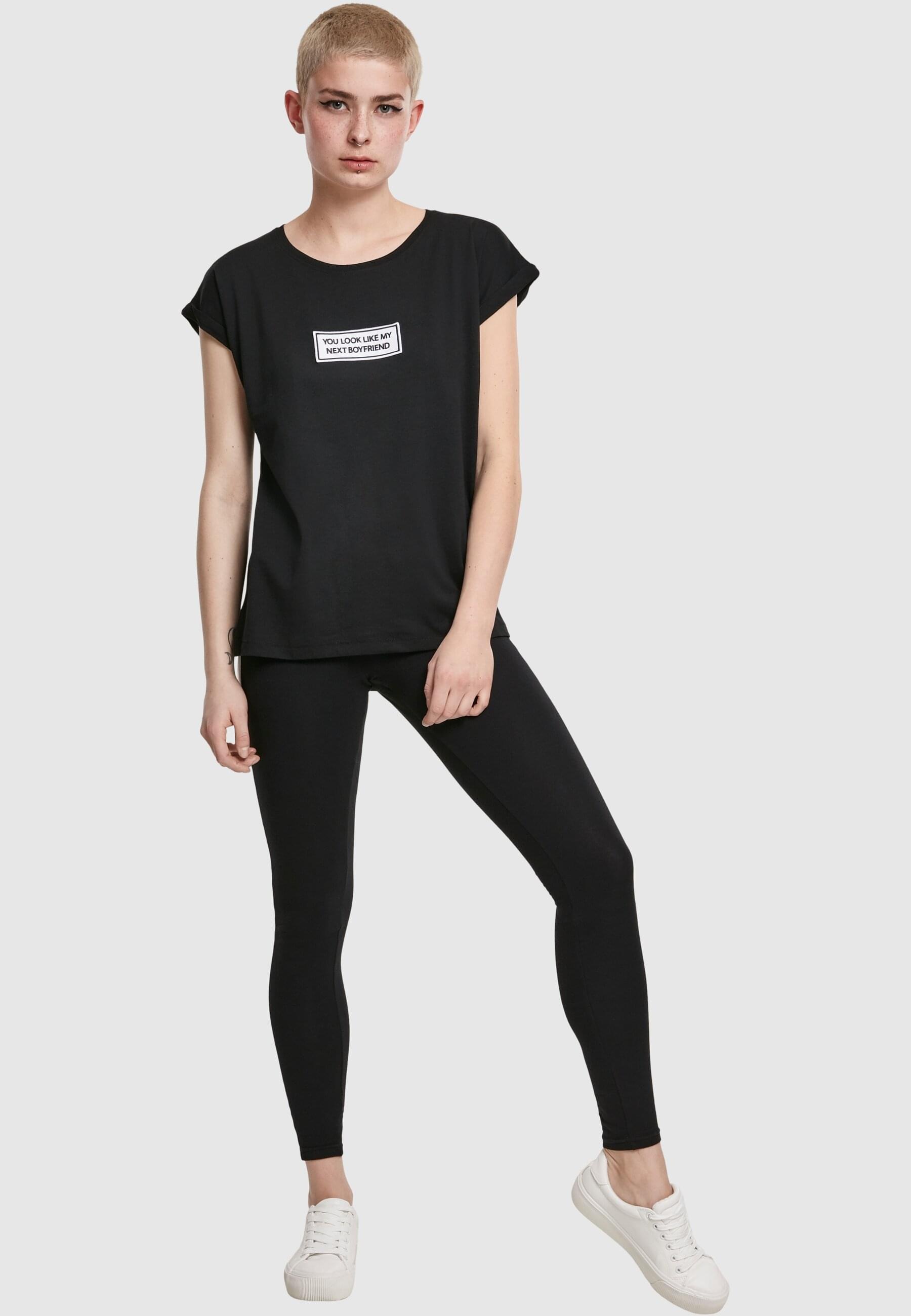 MisterTee Kurzarmshirt »MisterTee Damen Ladies Next Boyfriend Tee«, (1 tlg.)